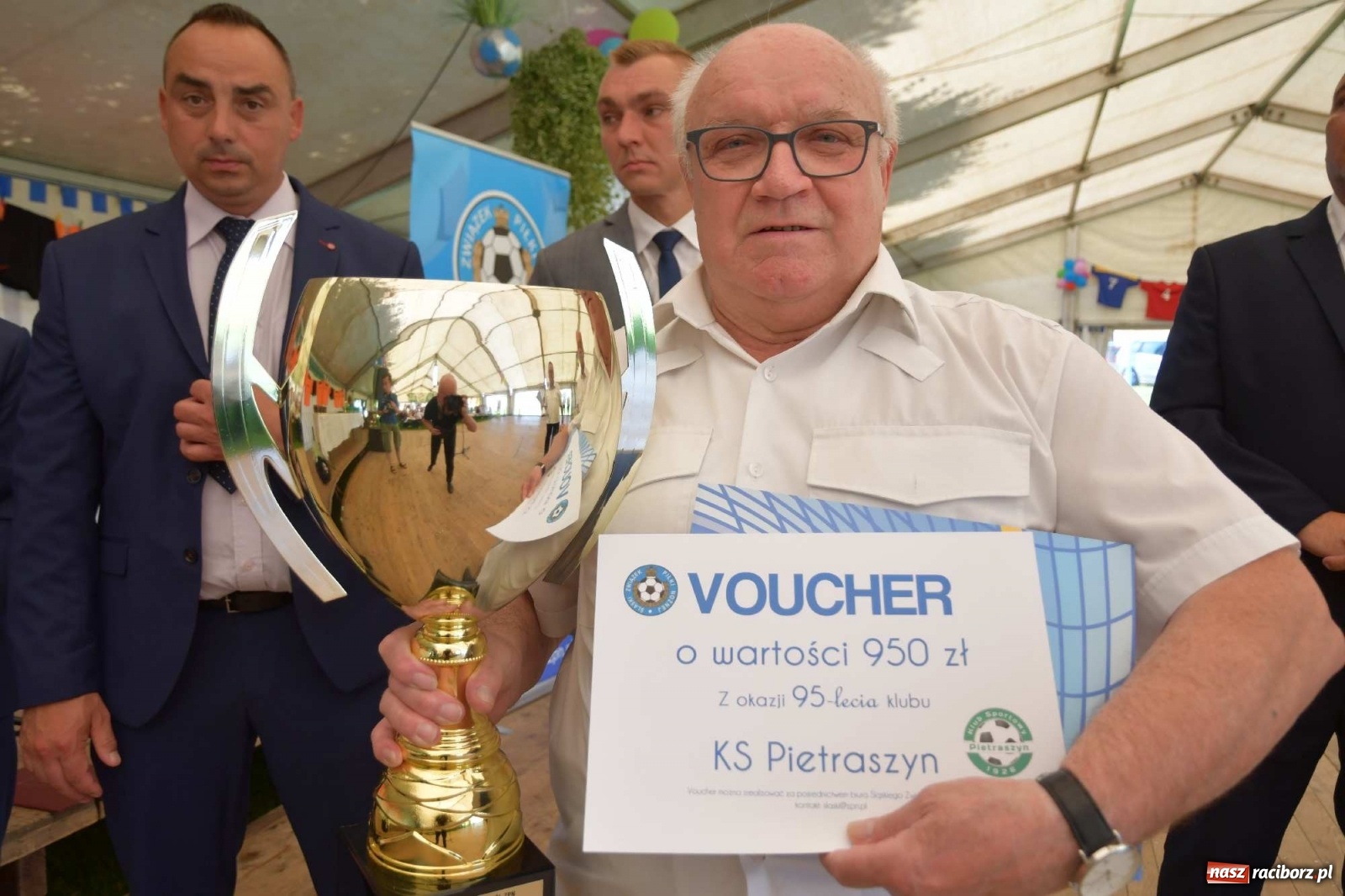 Zdjęcie w galerii na portalu naszraciborz.pl: Pietraszyn sportem stoi. Miejscowy klub świętuje 95-lecie [FOTO i WIDEO] wiadomości z regionu