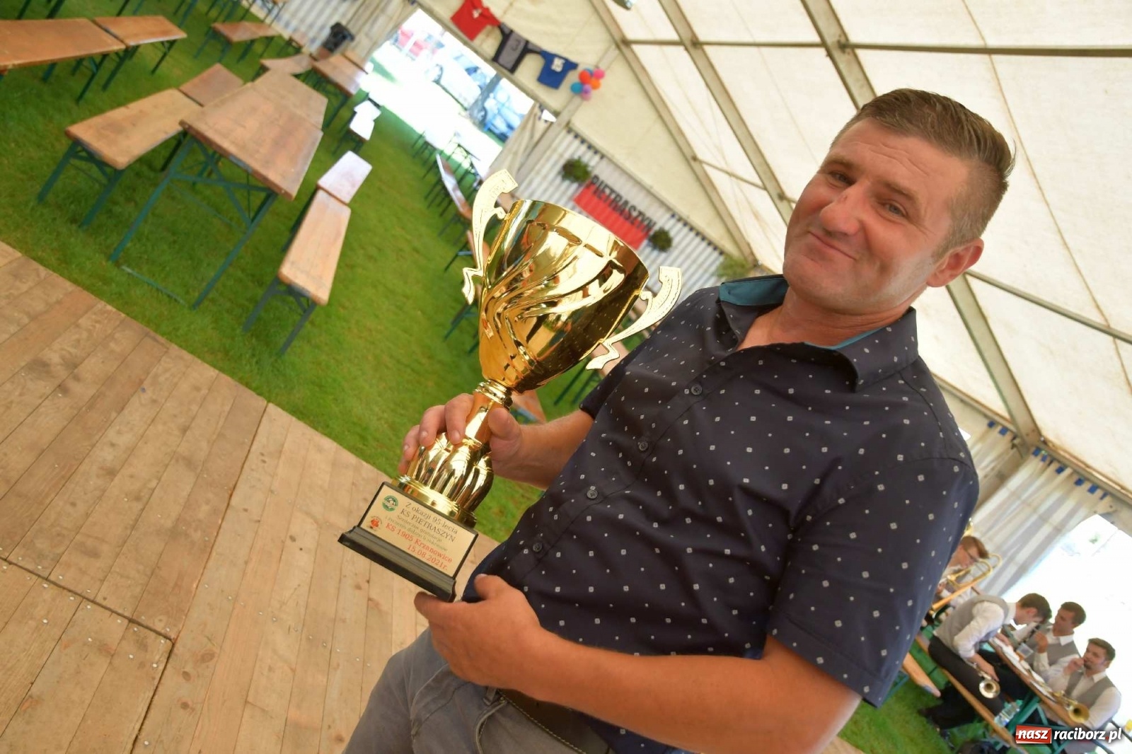 Zdjęcie w galerii na portalu naszraciborz.pl: Pietraszyn sportem stoi. Miejscowy klub świętuje 95-lecie [FOTO i WIDEO] wiadomości z regionu