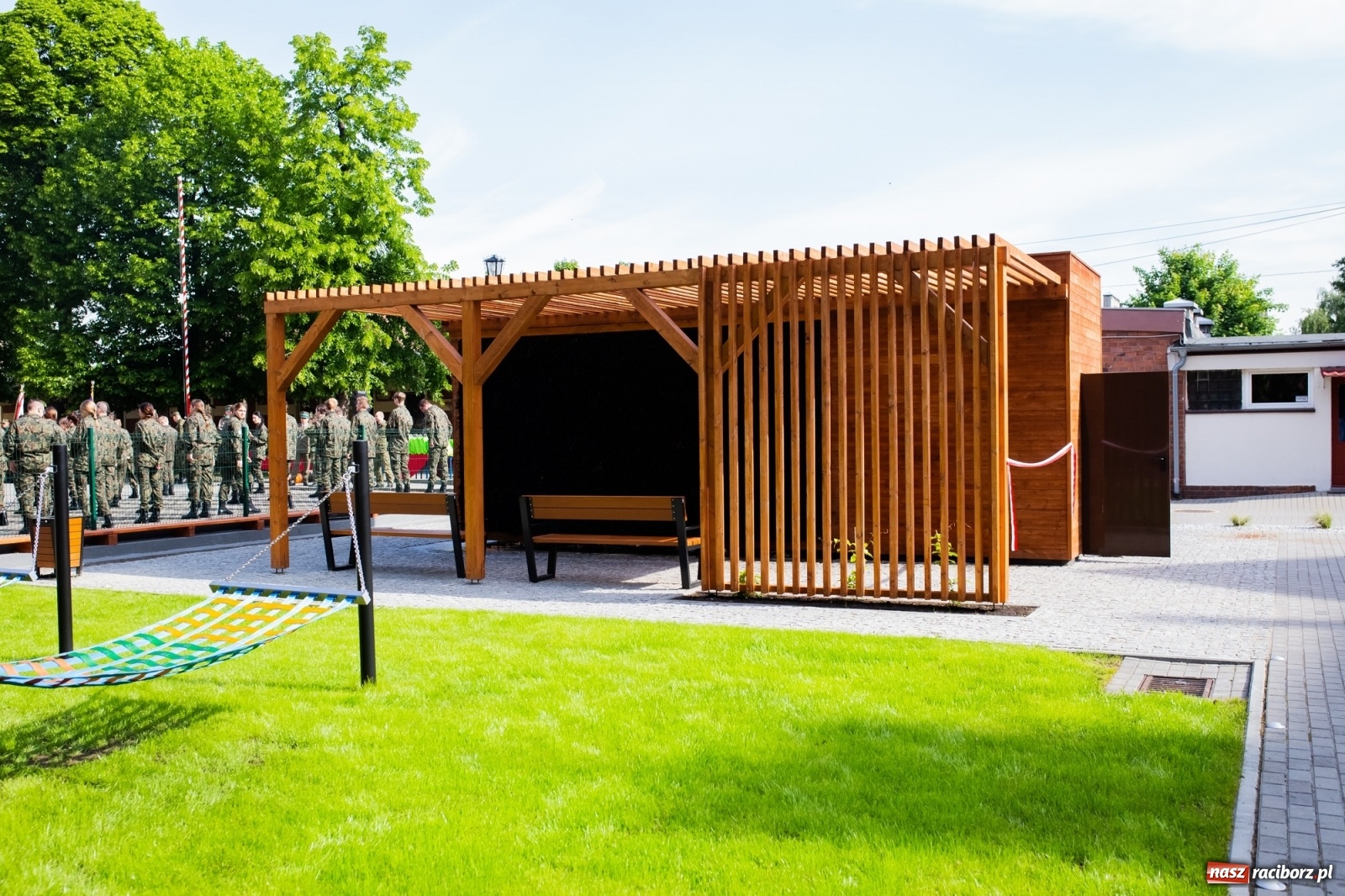 Zdjęcie w galerii na portalu naszraciborz.pl: Miasto chce dołożyć do utrzymania tężni przy ZSOMS. Kiedy obiekt jest dostępny? wiadomości z regionu