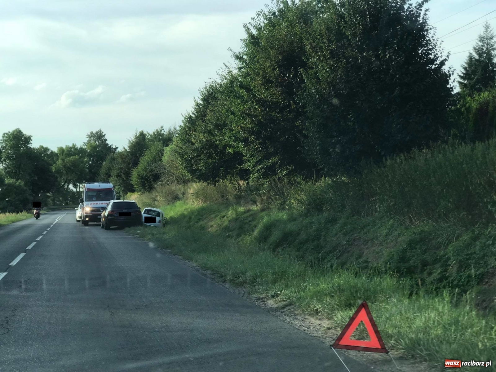 Zdjęcie w galerii na portalu naszraciborz.pl: Raport 998. Alarm w RCK. Cztery zastępy w akcji wiadomości z regionu