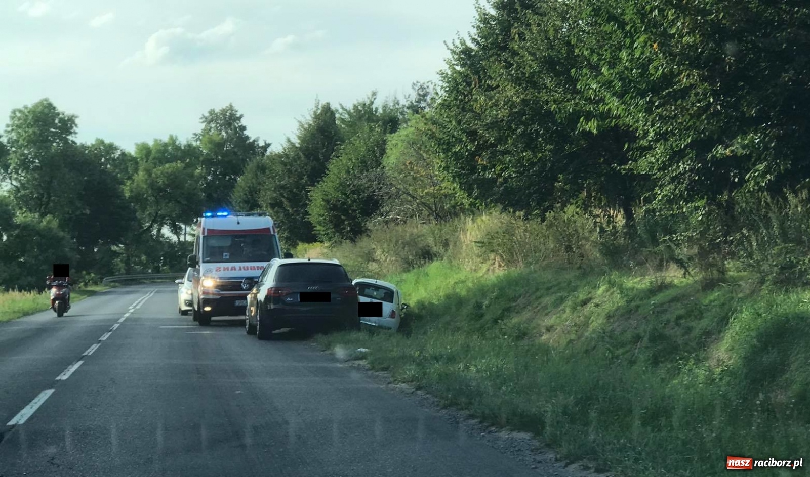 Zdjęcie w galerii na portalu naszraciborz.pl: Raport 998. Alarm w RCK. Cztery zastępy w akcji wiadomości z regionu