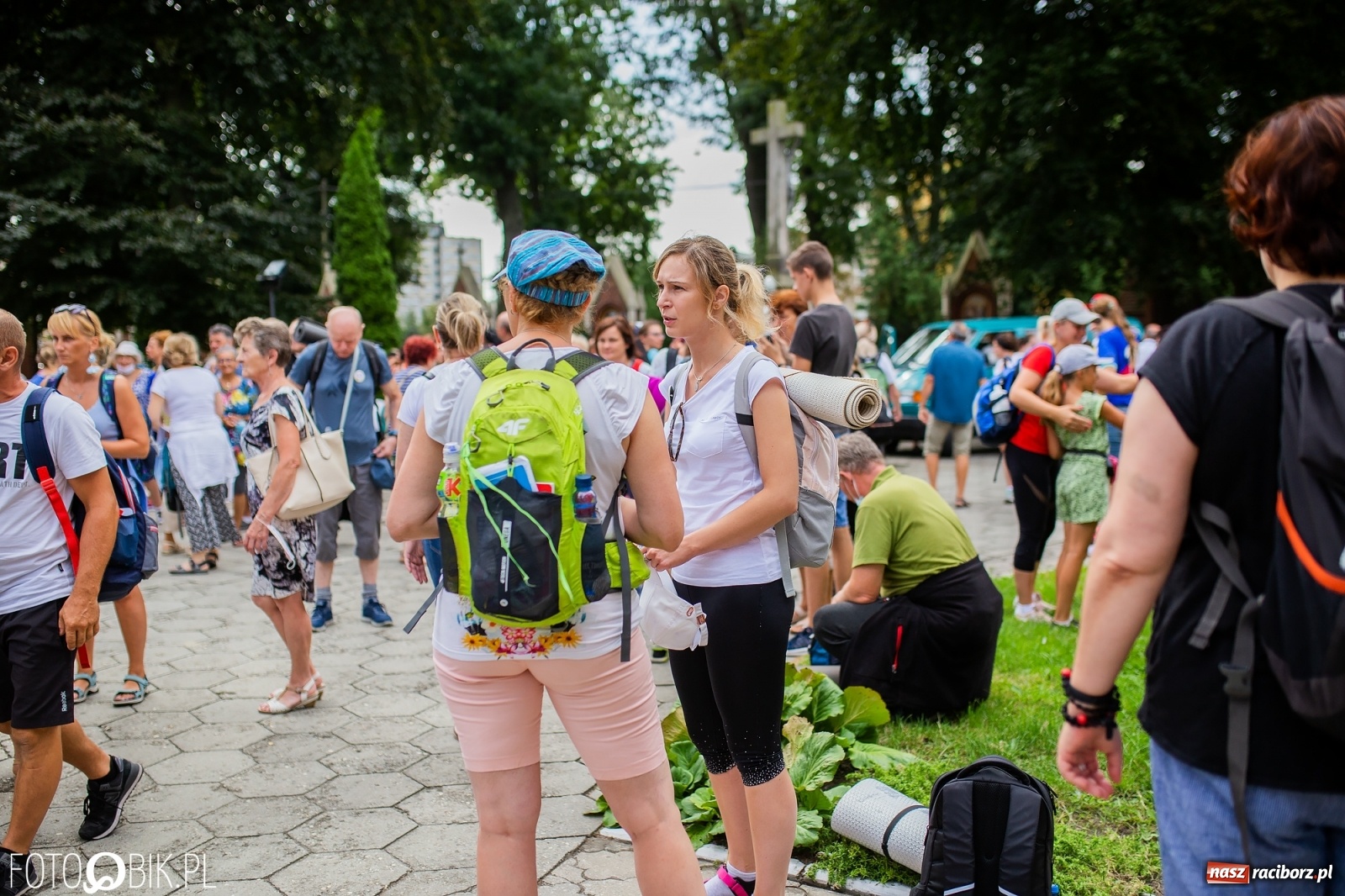 Zdjęcie w galerii na portalu naszraciborz.pl: Z Raciborza wyruszyła pielgrzymka na Jasną Górę [FOTO i WIDEO] wiadomości z regionu