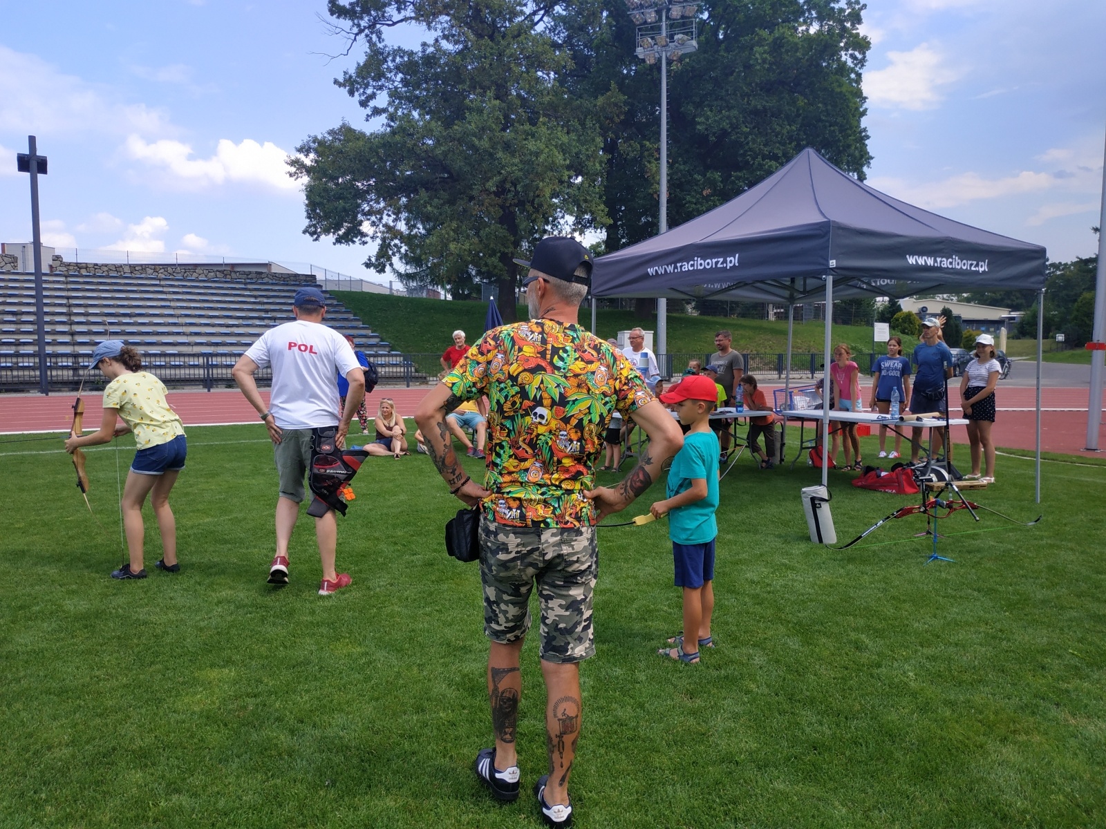 Zdjęcie w galerii na portalu naszraciborz.pl: Przy Zamkowej poszukiwano następcy Robin Hooda [FOTO] wiadomości z regionu