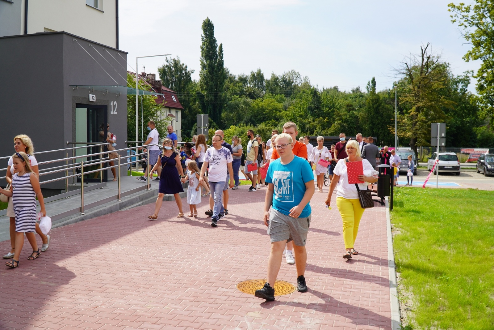 Zdjęcie w galerii na portalu naszraciborz.pl: Nowi lokatorzy przy Łąkowej odebrali swoje klucze [FOTO] wiadomości z regionu