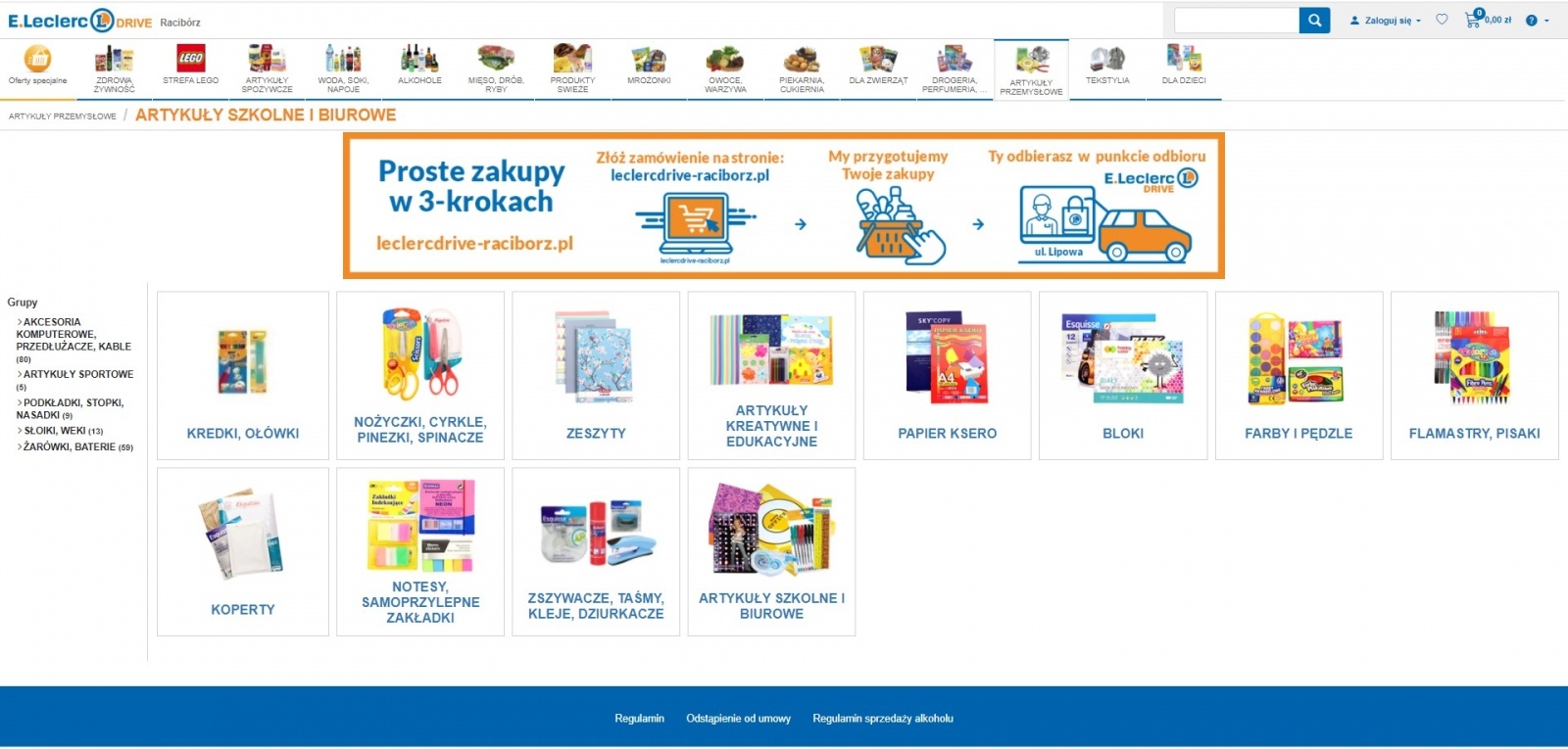 Zdjęcie w galerii na portalu naszraciborz.pl: Powrót do szkoły z Leclerc drive – www.leclercdrive-raciborz.pl wiadomości z regionu