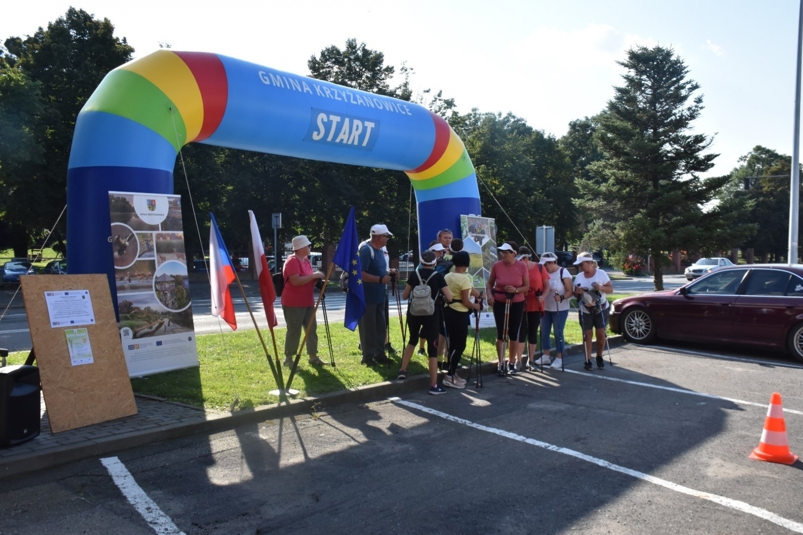 Zdjęcie w galerii na portalu naszraciborz.pl: Nordic Walking meandrami Odry w Chałupkach [FOTO] wiadomości z regionu