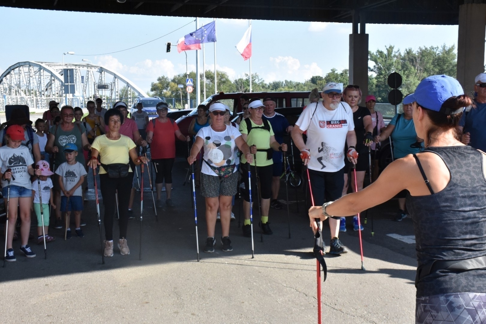 Zdjęcie w galerii na portalu naszraciborz.pl: Nordic Walking meandrami Odry w Chałupkach [FOTO] wiadomości z regionu