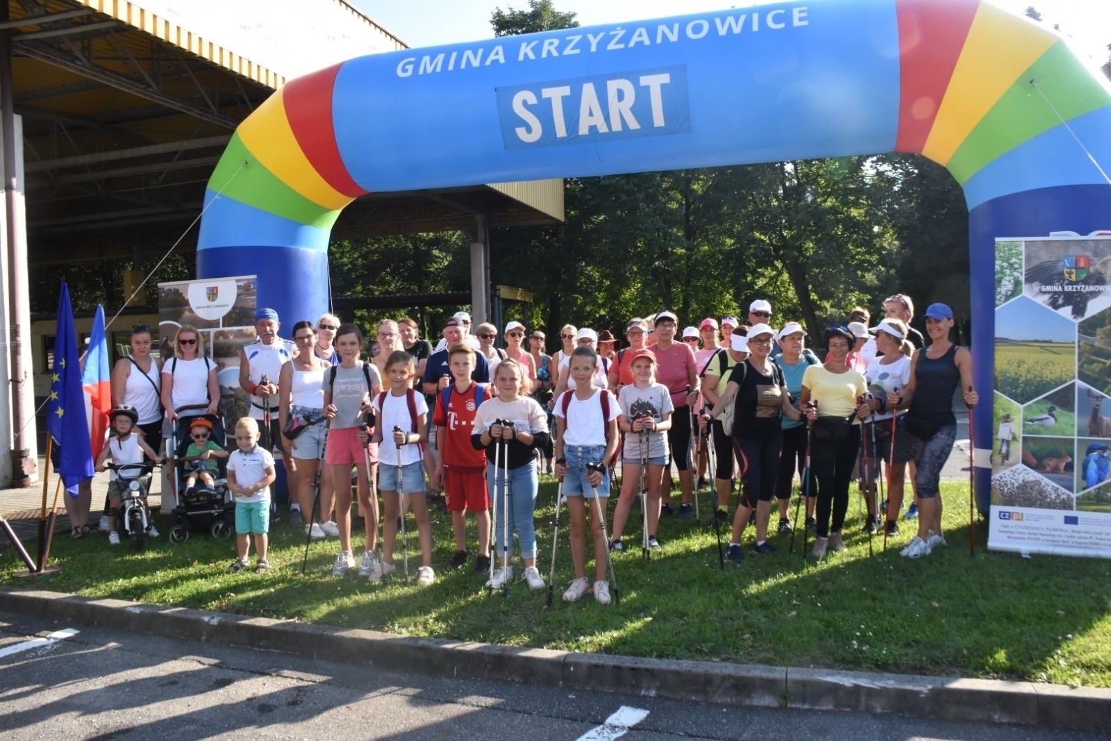 Zdjęcie w galerii na portalu naszraciborz.pl: Nordic Walking meandrami Odry w Chałupkach [FOTO] wiadomości z regionu