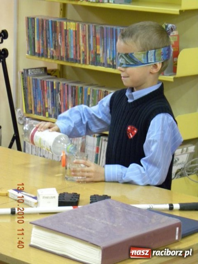 Zdjęcie w galerii na portalu naszraciborz.pl: Poznawali świat ludzi niewidomych wiadomości z regionu