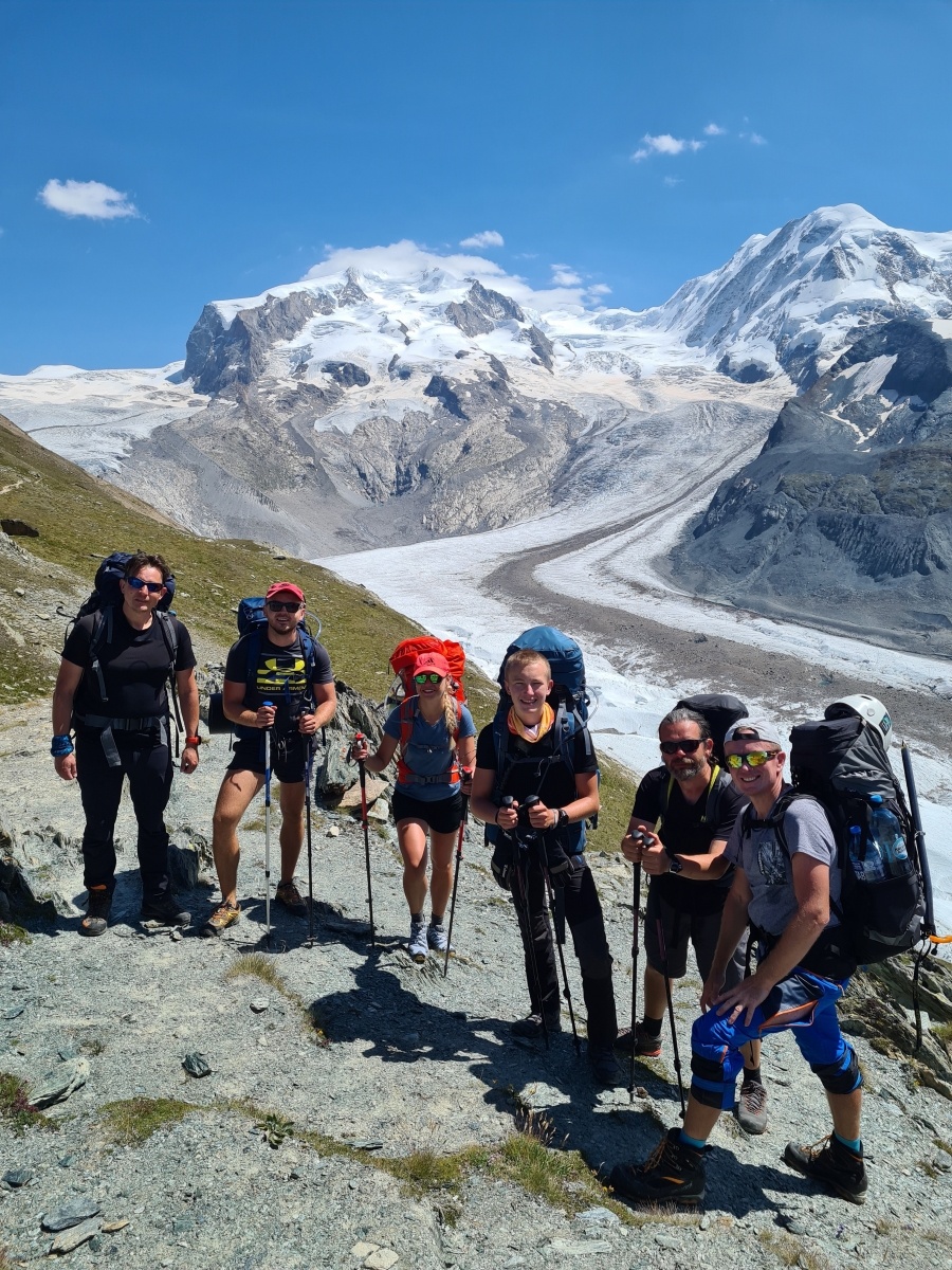 Zdjęcie w galerii na portalu naszraciborz.pl: Raciborzanie stanęli na dachu Szwajcarii [WIDEO] wiadomości z regionu
