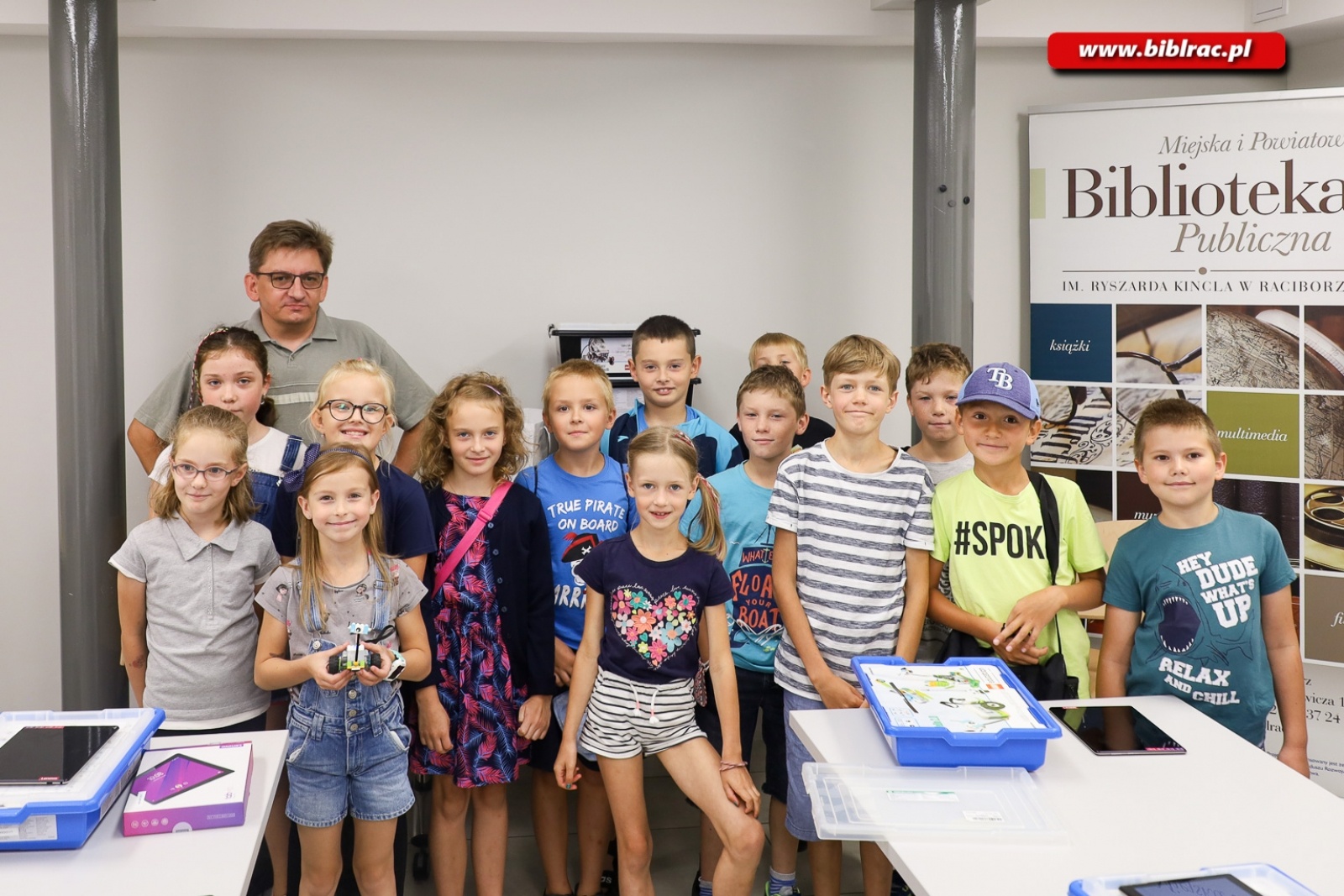 Zdjęcie w galerii na portalu naszraciborz.pl: W powiecie przybyło młodych entuzjastów robotyki i programowania wiadomości z regionu