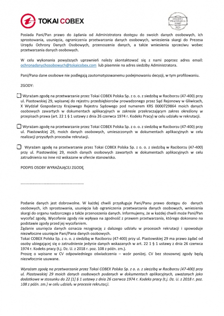 Zdjęcie w galerii na portalu naszraciborz.pl: Monter instalacji elektroenergetycznych. Miejsce pracy: Racibórz  wiadomości z regionu