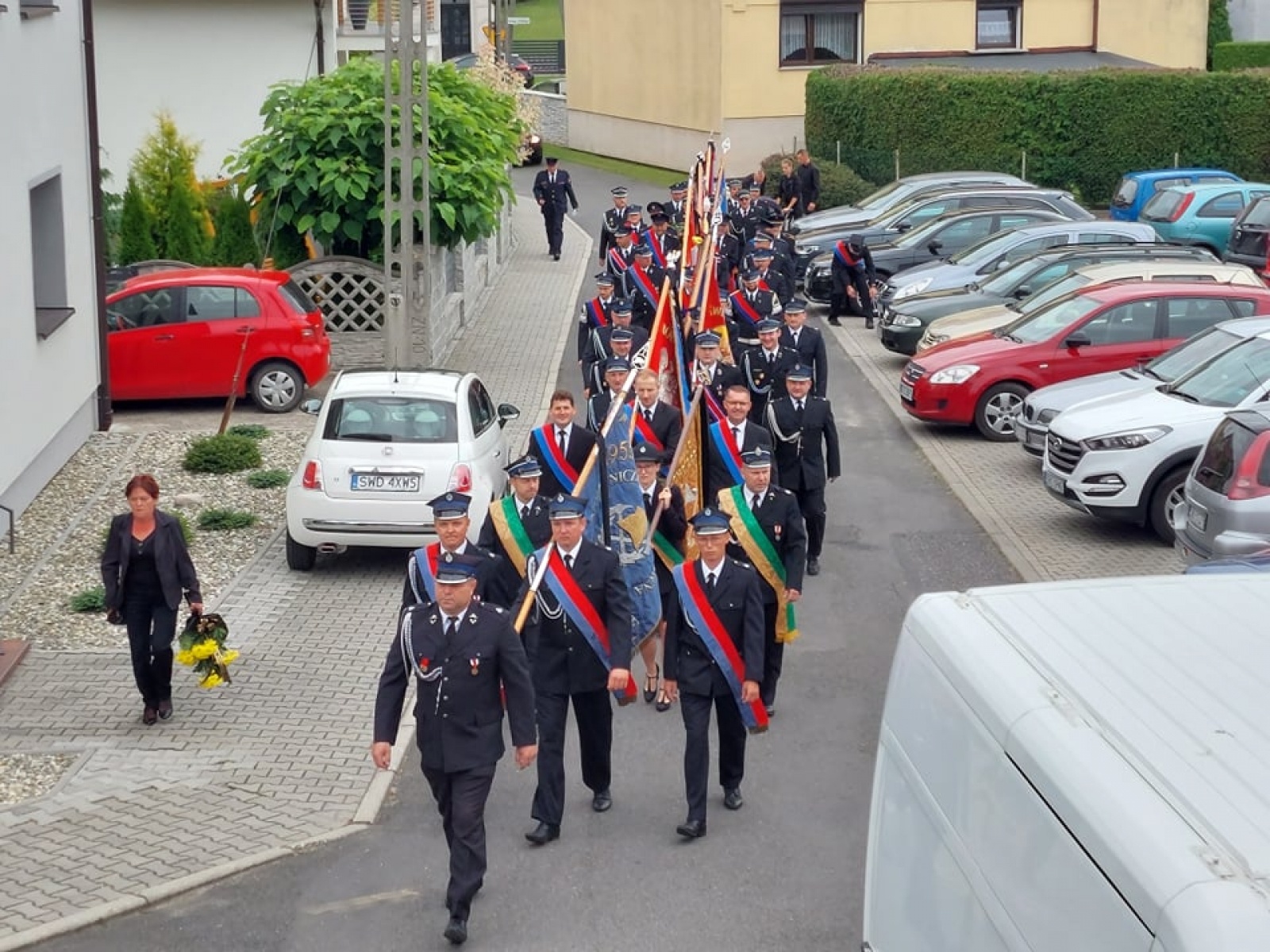 Zdjęcie w galerii na portalu naszraciborz.pl: Ostatnie pożegnanie śp. Huberta Oczadłego, sołtysa i prezesa OSP Nowa Wioska wiadomości z regionu