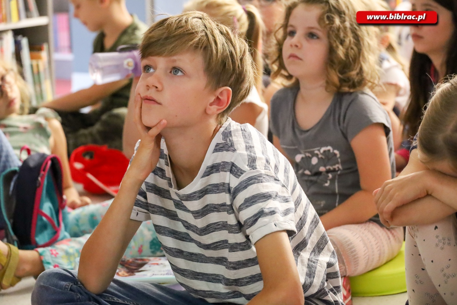 Zdjęcie w galerii na portalu naszraciborz.pl: Droga Mleczna oraz przygody z Tytusem, Romkiem i Atomkiem podczas Kosmicznego Lata z Biblioteką wiadomości z regionu