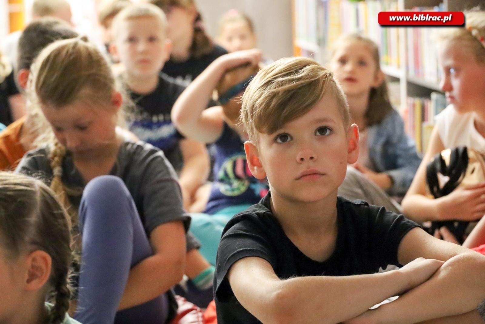 Zdjęcie w galerii na portalu naszraciborz.pl: Droga Mleczna oraz przygody z Tytusem, Romkiem i Atomkiem podczas Kosmicznego Lata z Biblioteką wiadomości z regionu