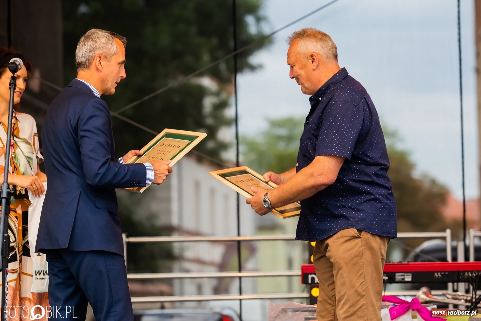 Zdjęcie w galerii na portalu naszraciborz.pl: Zielono mi. Na Rynku wręczono nagrody i wyróżnienia wiadomości z regionu