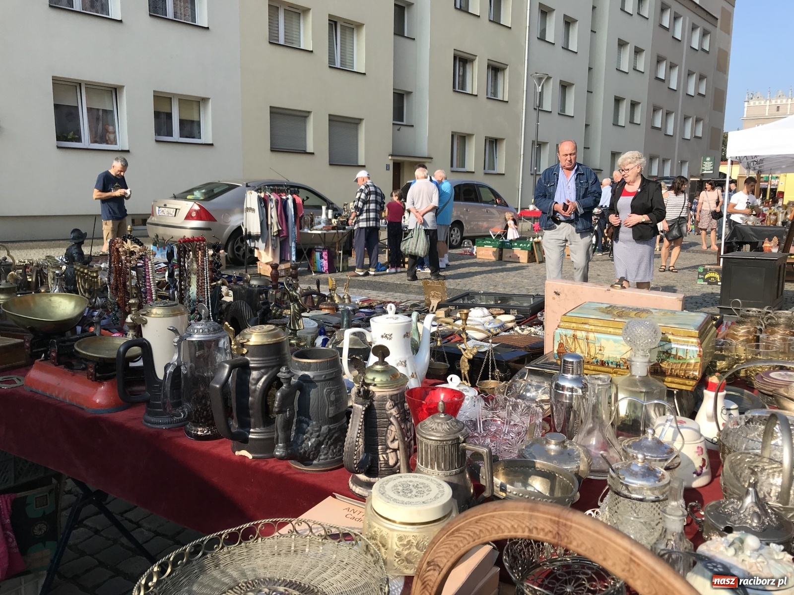 Zdjęcie w galerii na portalu naszraciborz.pl: II Raciborski Targ Staroci pękał w szwach wiadomości z regionu