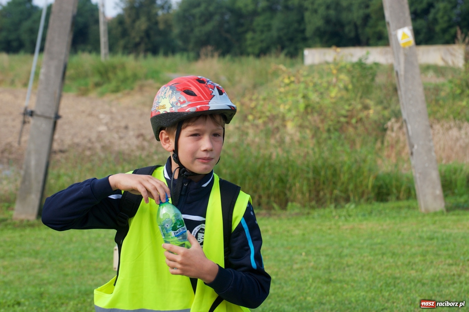 Zdjęcie w galerii na portalu naszraciborz.pl: Blisko stu rowerzystów na trasie rajdu po gm. Krzyżanowice wiadomości z regionu