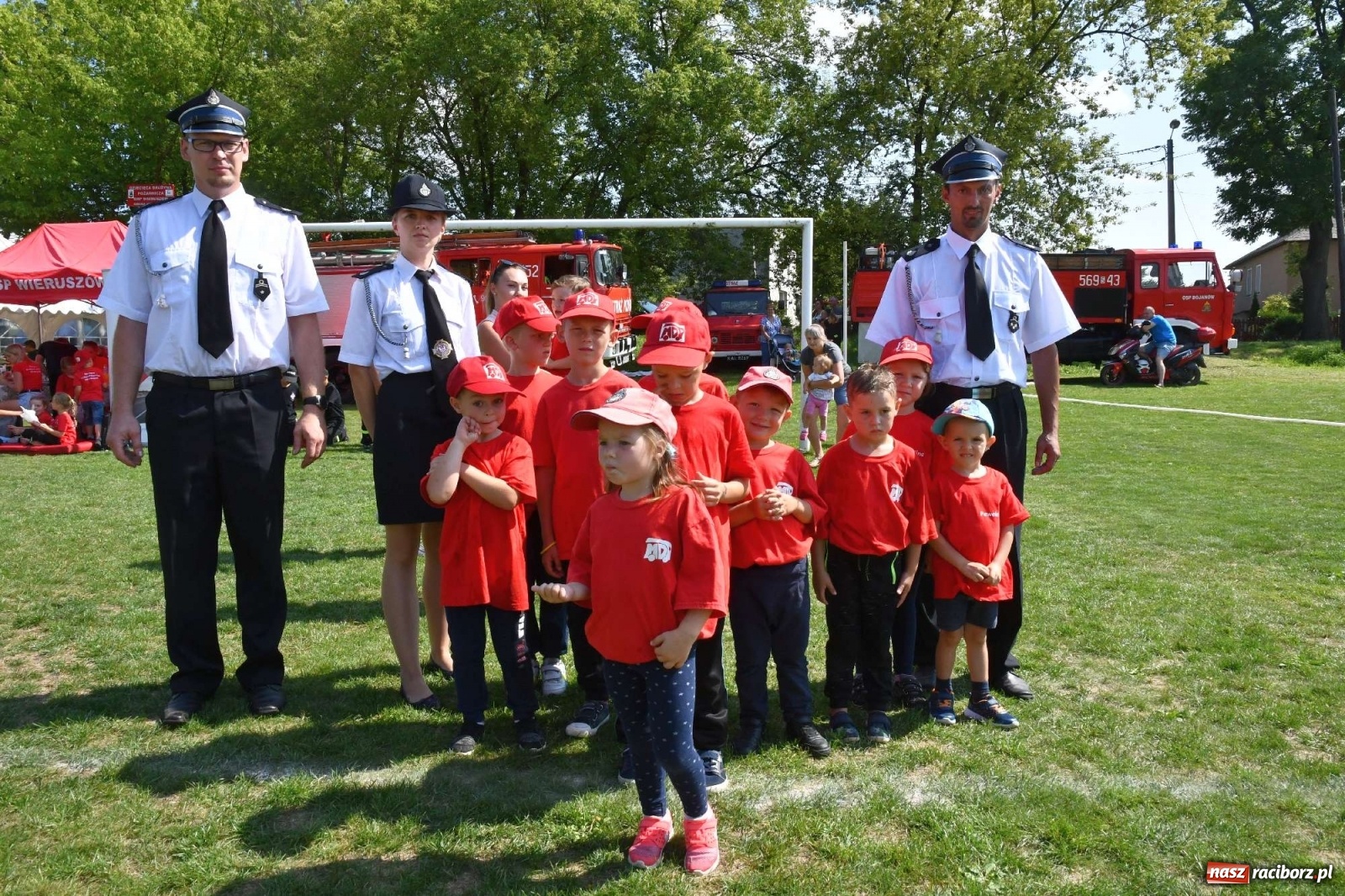 Zdjęcie w galerii na portalu naszraciborz.pl: Czterystu najmłodszych strażaków zjedzie do Bojanowa wiadomości z regionu