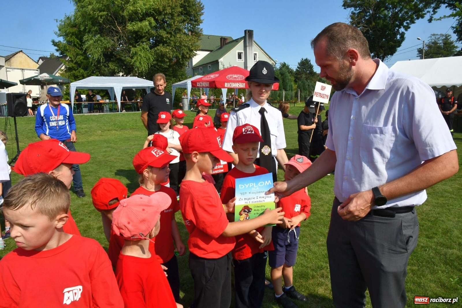 Zdjęcie w galerii na portalu naszraciborz.pl: Czterystu najmłodszych strażaków zjedzie do Bojanowa wiadomości z regionu