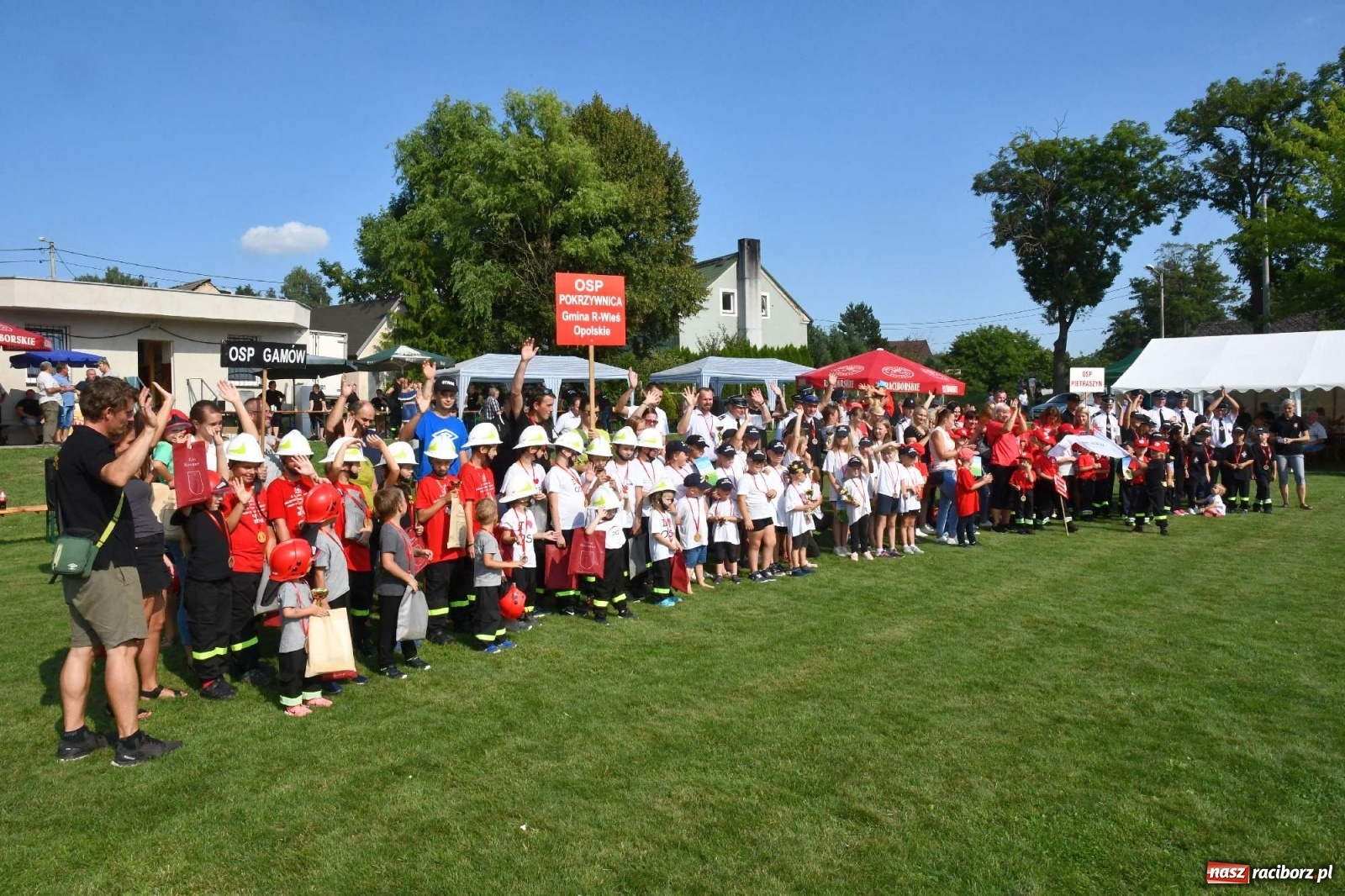Zdjęcie w galerii na portalu naszraciborz.pl: Czterystu najmłodszych strażaków zjedzie do Bojanowa wiadomości z regionu