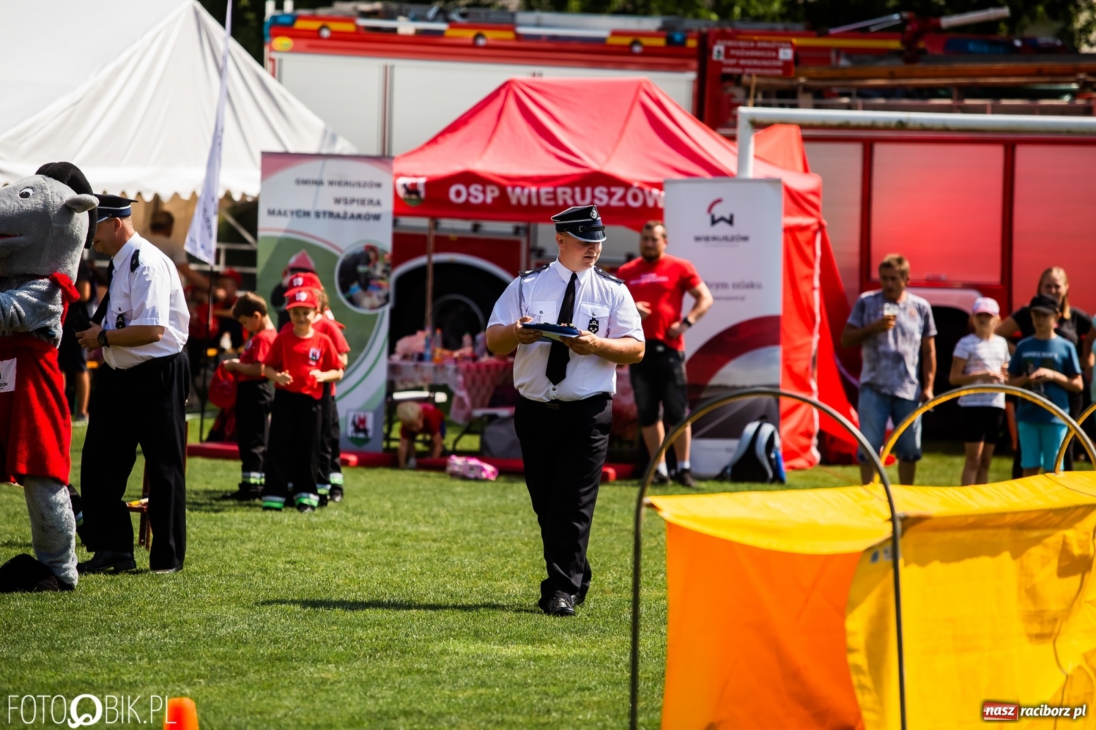 Zdjęcie w galerii na portalu naszraciborz.pl: Czterystu najmłodszych strażaków zjedzie do Bojanowa wiadomości z regionu