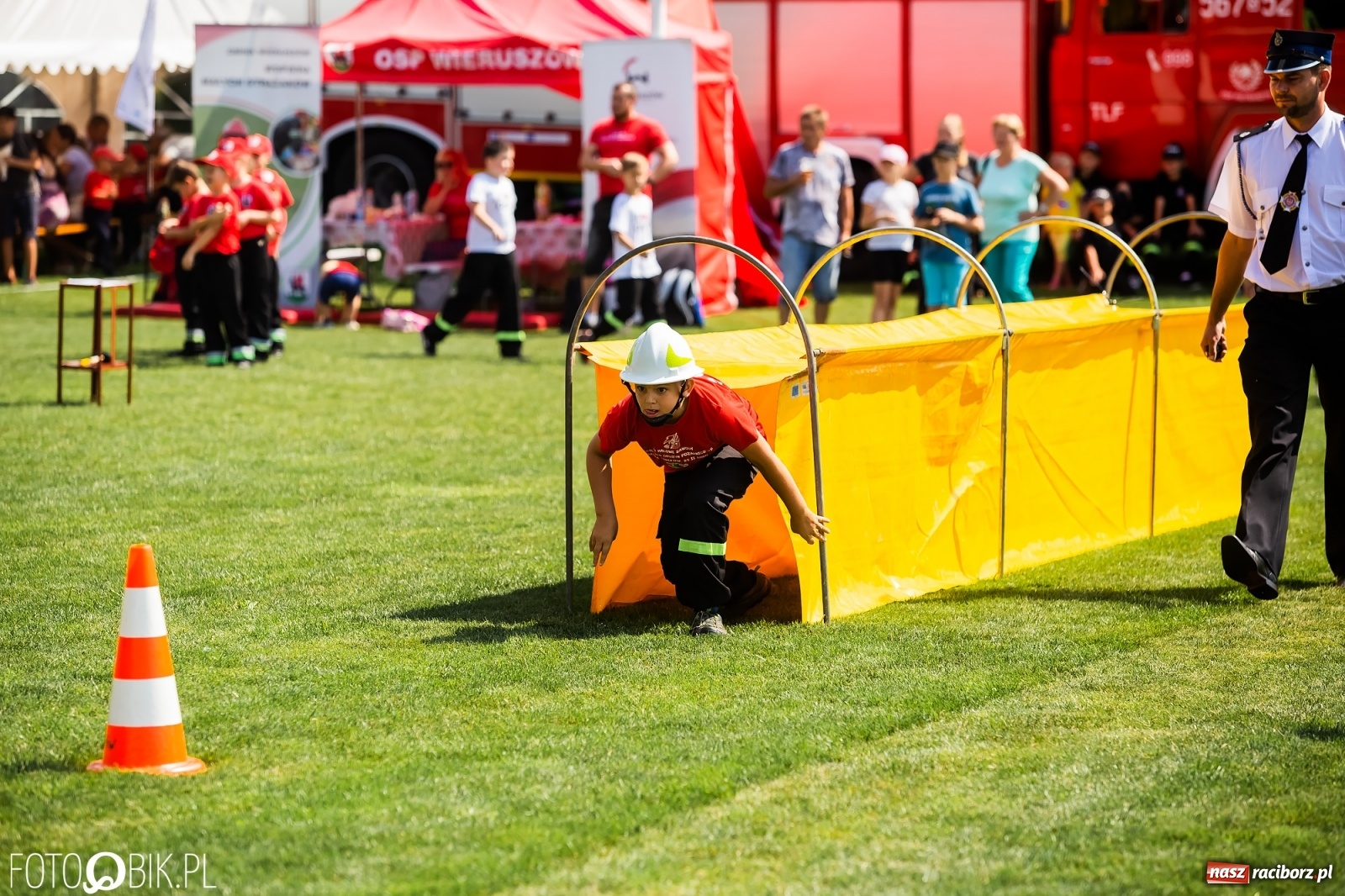 Zdjęcie w galerii na portalu naszraciborz.pl: Czterystu najmłodszych strażaków zjedzie do Bojanowa wiadomości z regionu