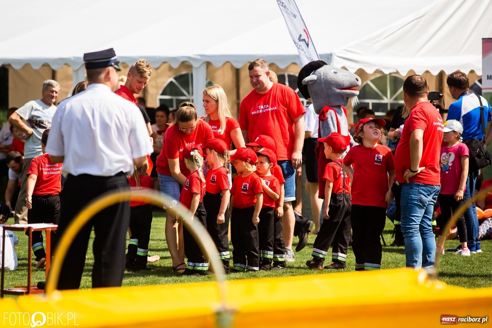 Zdjęcie w galerii na portalu naszraciborz.pl: Czterystu najmłodszych strażaków zjedzie do Bojanowa wiadomości z regionu