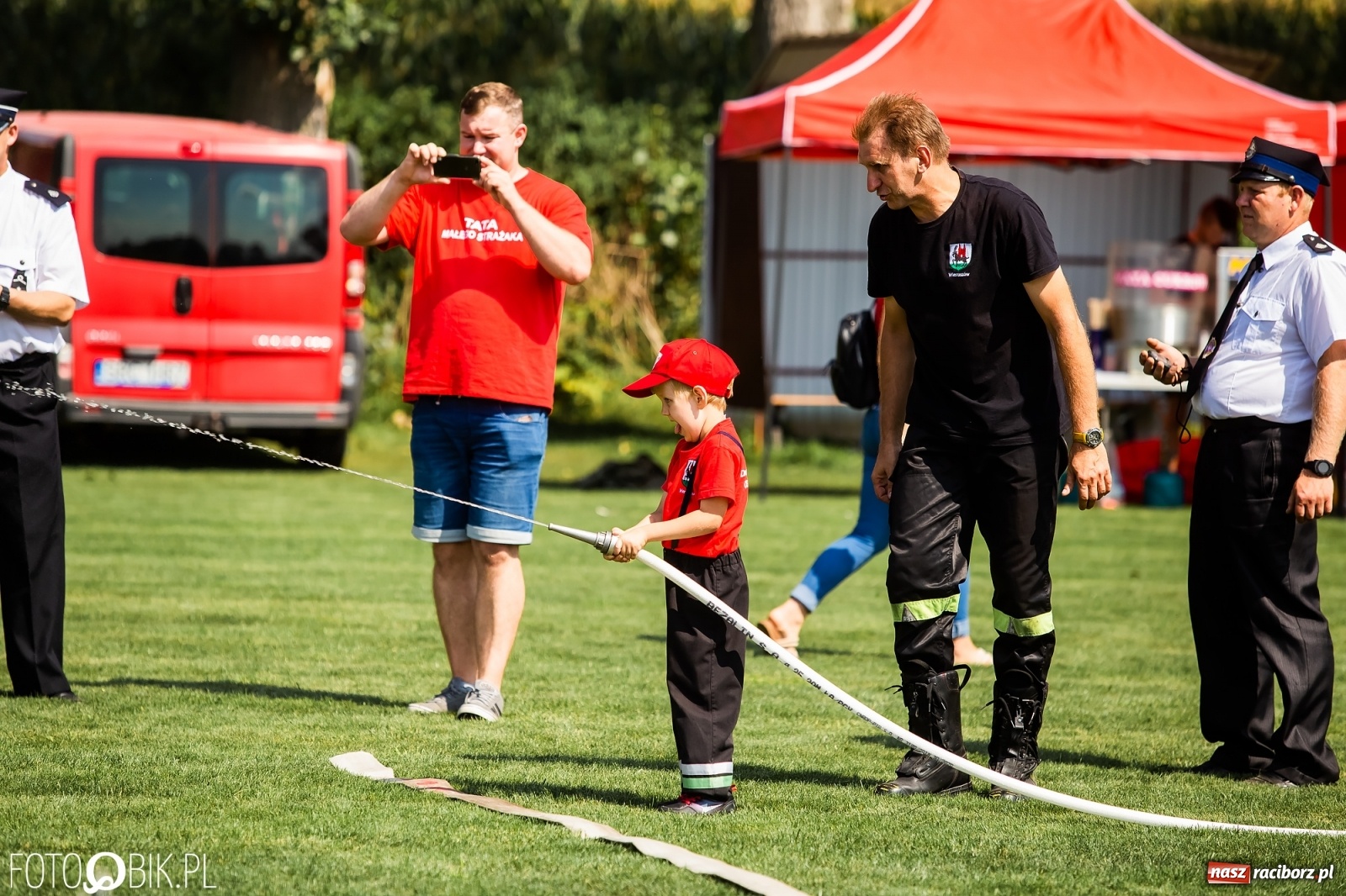 Zdjęcie w galerii na portalu naszraciborz.pl: Czterystu najmłodszych strażaków zjedzie do Bojanowa wiadomości z regionu