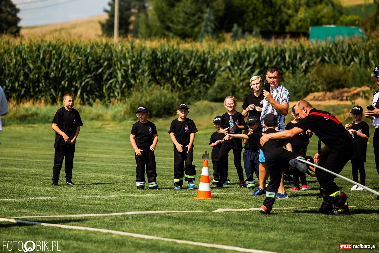 Zdjęcie w galerii na portalu naszraciborz.pl: Czterystu najmłodszych strażaków zjedzie do Bojanowa wiadomości z regionu