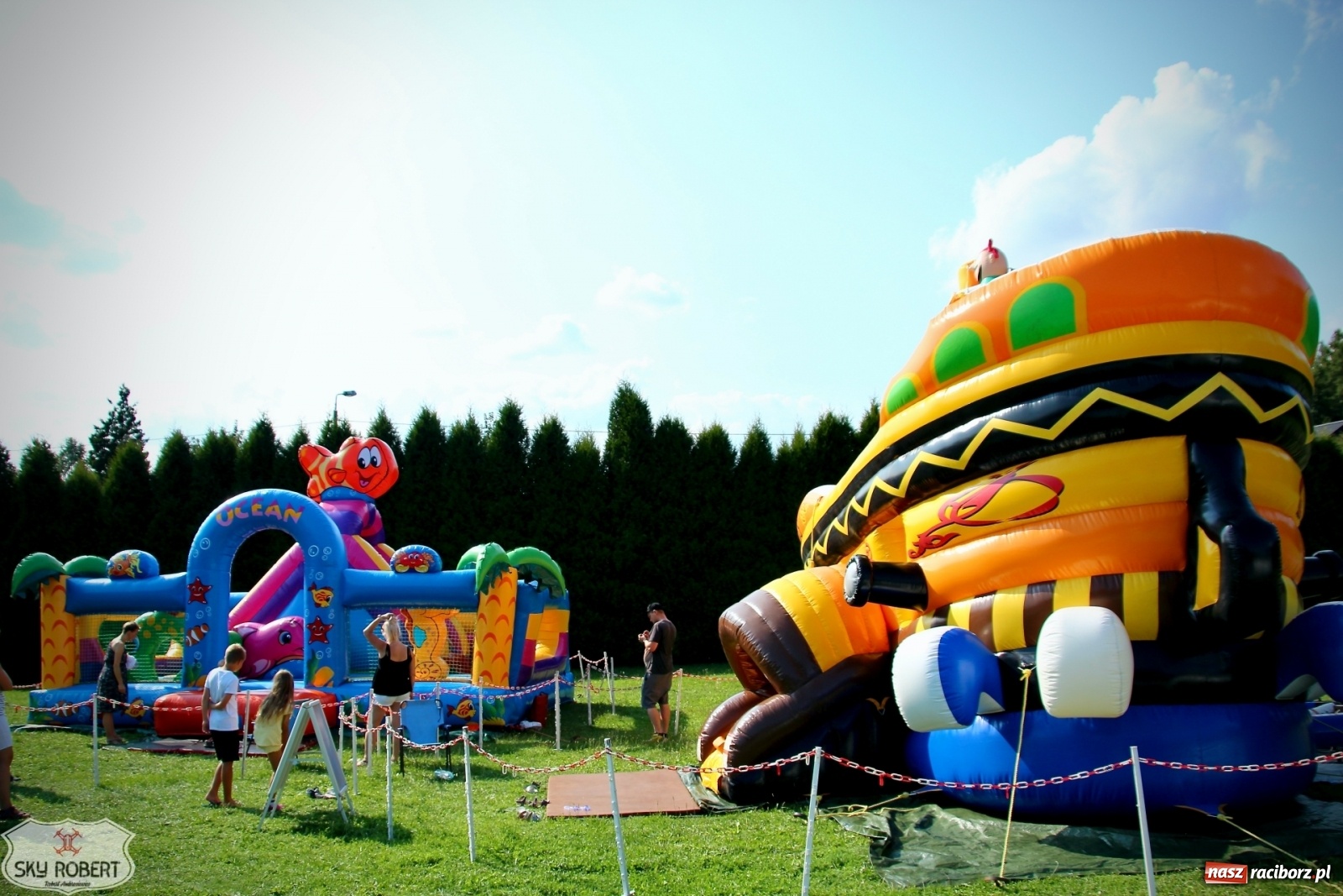 Zdjęcie w galerii na portalu naszraciborz.pl: Basen pod Oborą jak Karaiby wiadomości z regionu