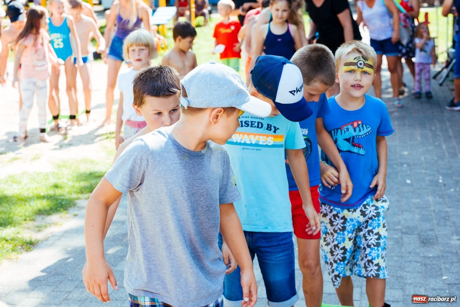 Zdjęcie w galerii na portalu naszraciborz.pl: Basen pod Oborą jak Karaiby wiadomości z regionu
