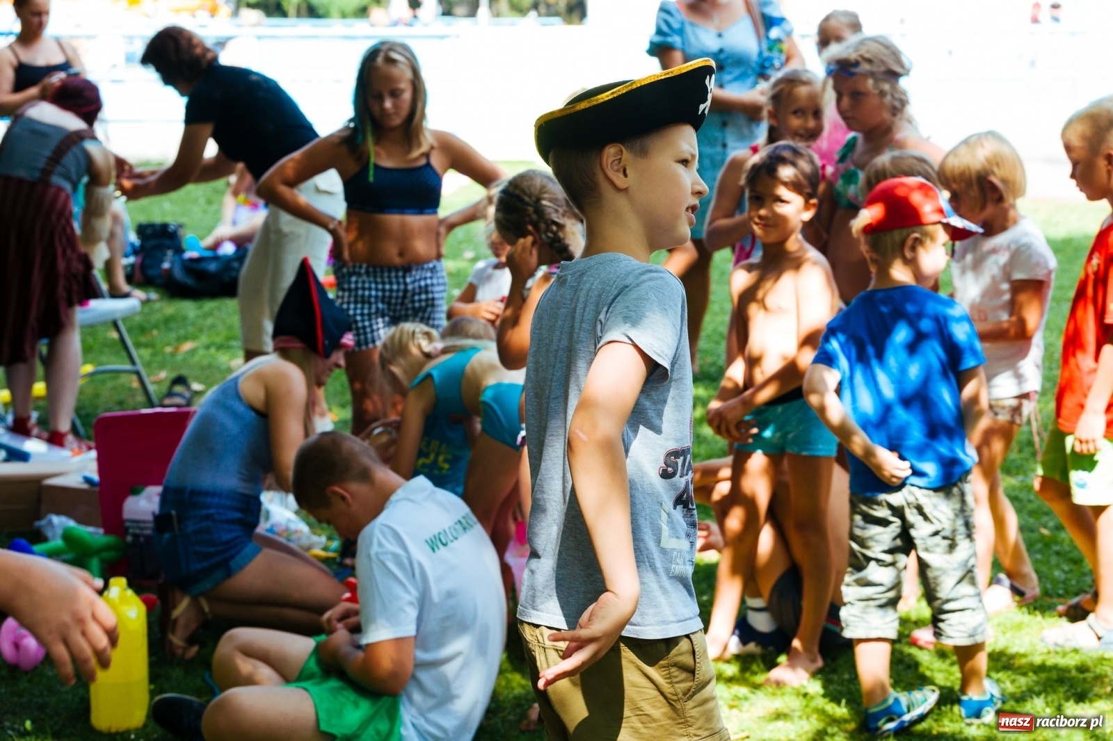 Zdjęcie w galerii na portalu naszraciborz.pl: Basen pod Oborą jak Karaiby wiadomości z regionu