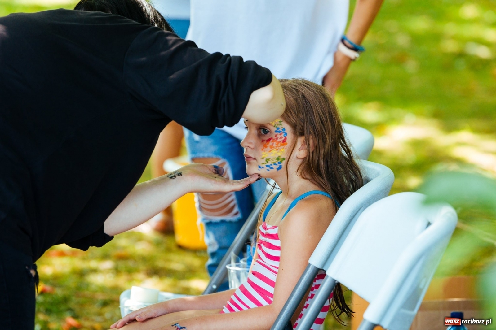 Zdjęcie w galerii na portalu naszraciborz.pl: Basen pod Oborą jak Karaiby wiadomości z regionu