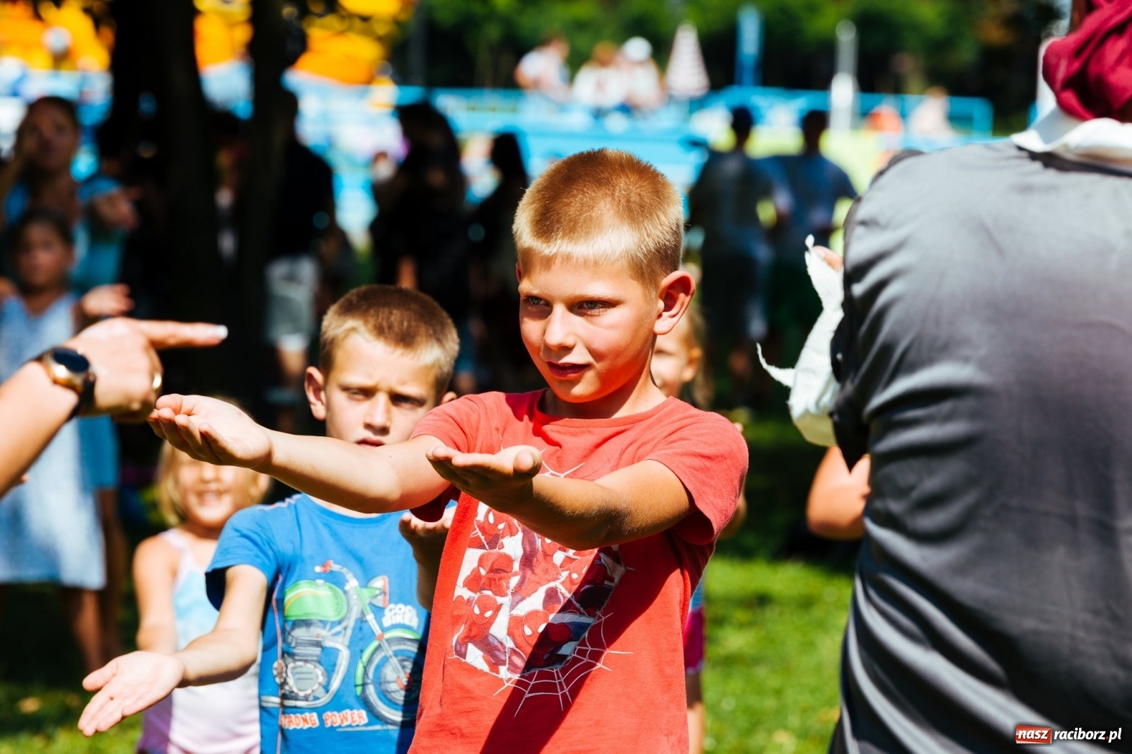 Zdjęcie w galerii na portalu naszraciborz.pl: Basen pod Oborą jak Karaiby wiadomości z regionu