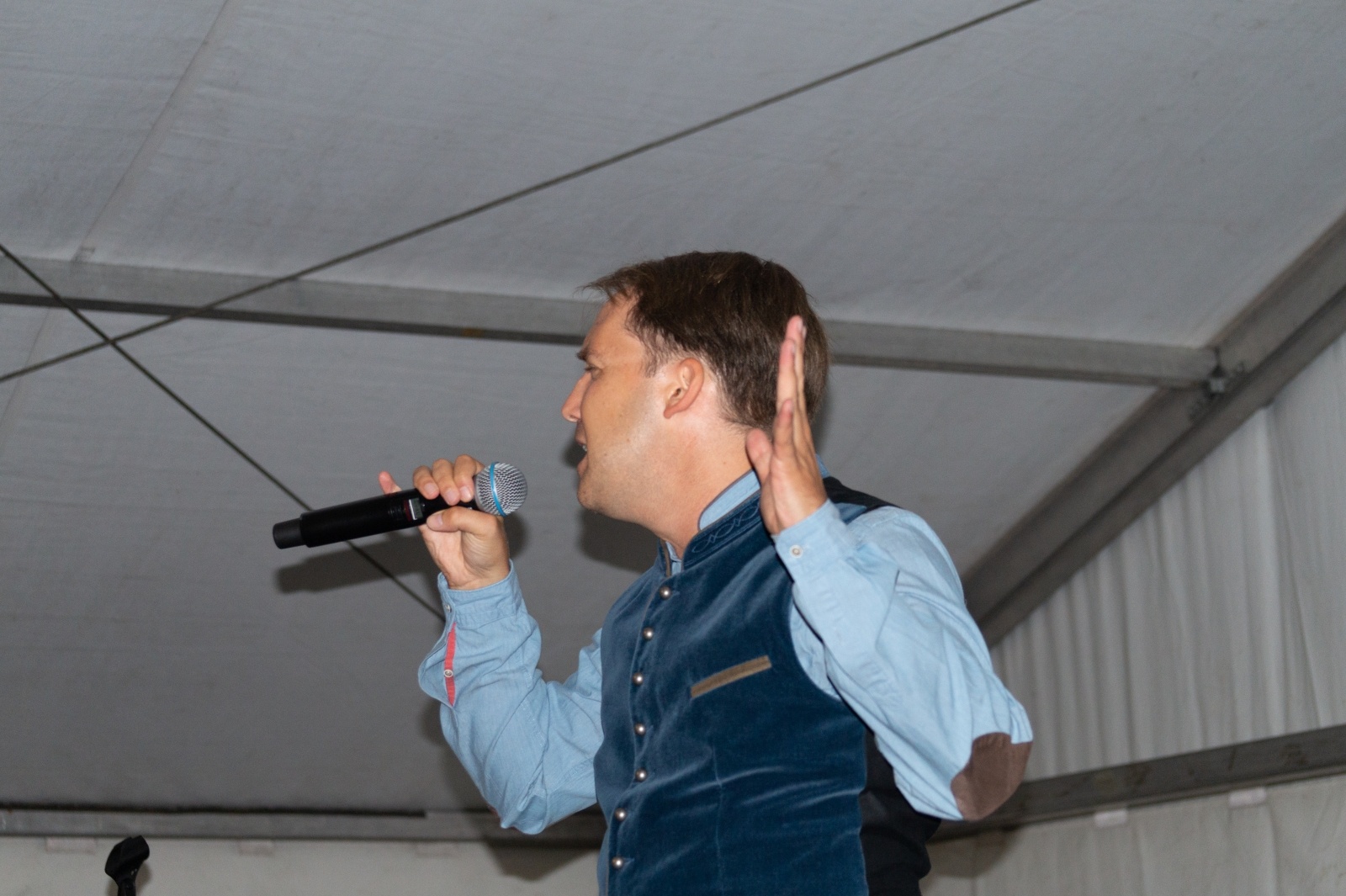 Zdjęcie w galerii na portalu naszraciborz.pl: Toby z Monachium na śląskiej biesiadzie w Nędzy wiadomości z regionu