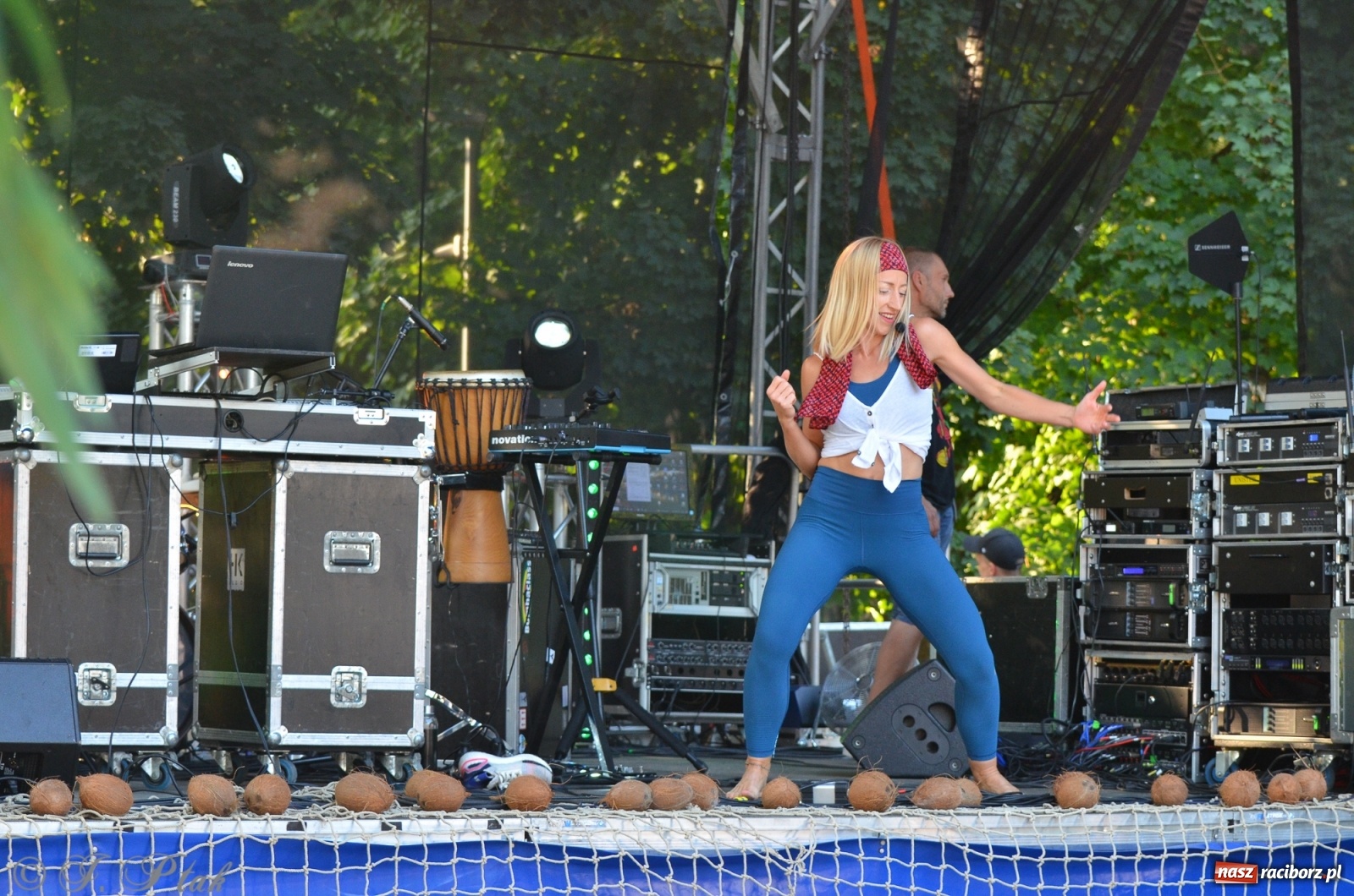 Zdjęcie w galerii na portalu naszraciborz.pl: Nad Odrą jak na Jamajce. Dni Raciborza w rytmach reggae wiadomości z regionu