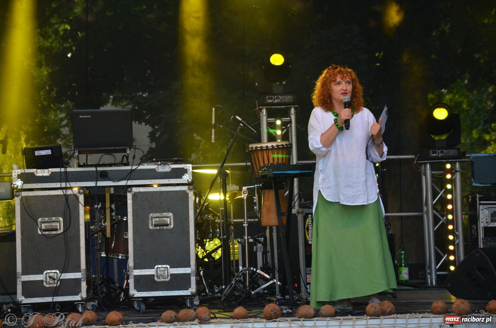 Zdjęcie w galerii na portalu naszraciborz.pl: Nad Odrą jak na Jamajce. Dni Raciborza w rytmach reggae wiadomości z regionu