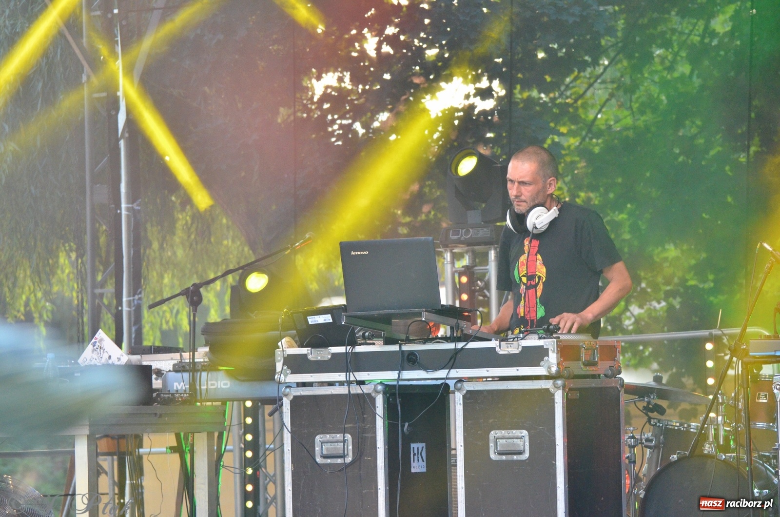 Zdjęcie w galerii na portalu naszraciborz.pl: Nad Odrą jak na Jamajce. Dni Raciborza w rytmach reggae wiadomości z regionu