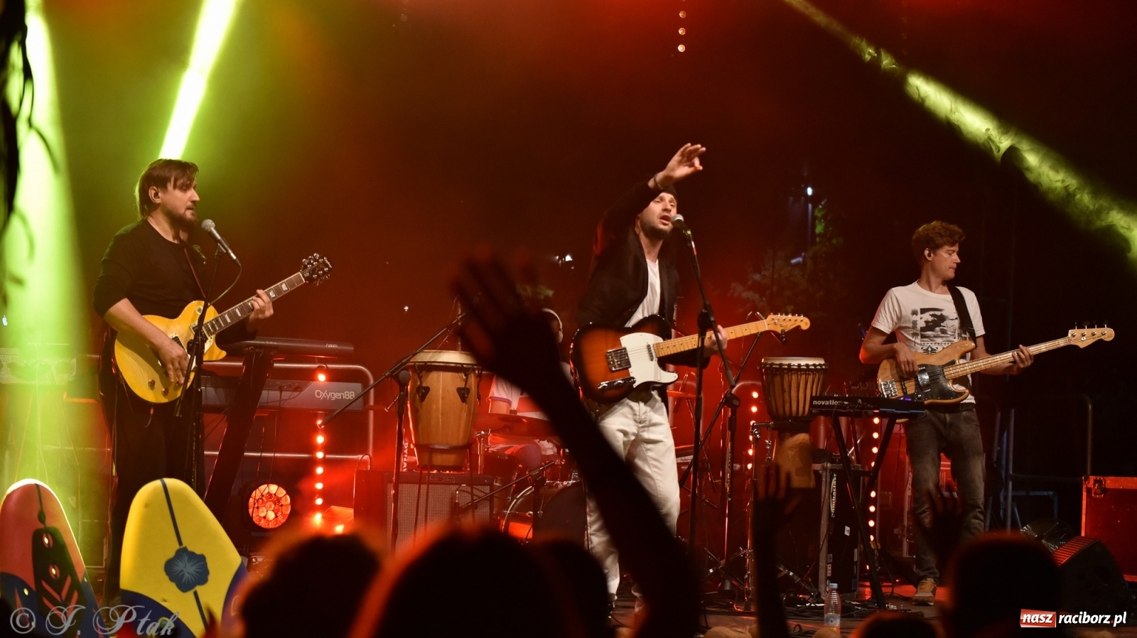 Zdjęcie w galerii na portalu naszraciborz.pl: Nad Odrą jak na Jamajce. Dni Raciborza w rytmach reggae wiadomości z regionu