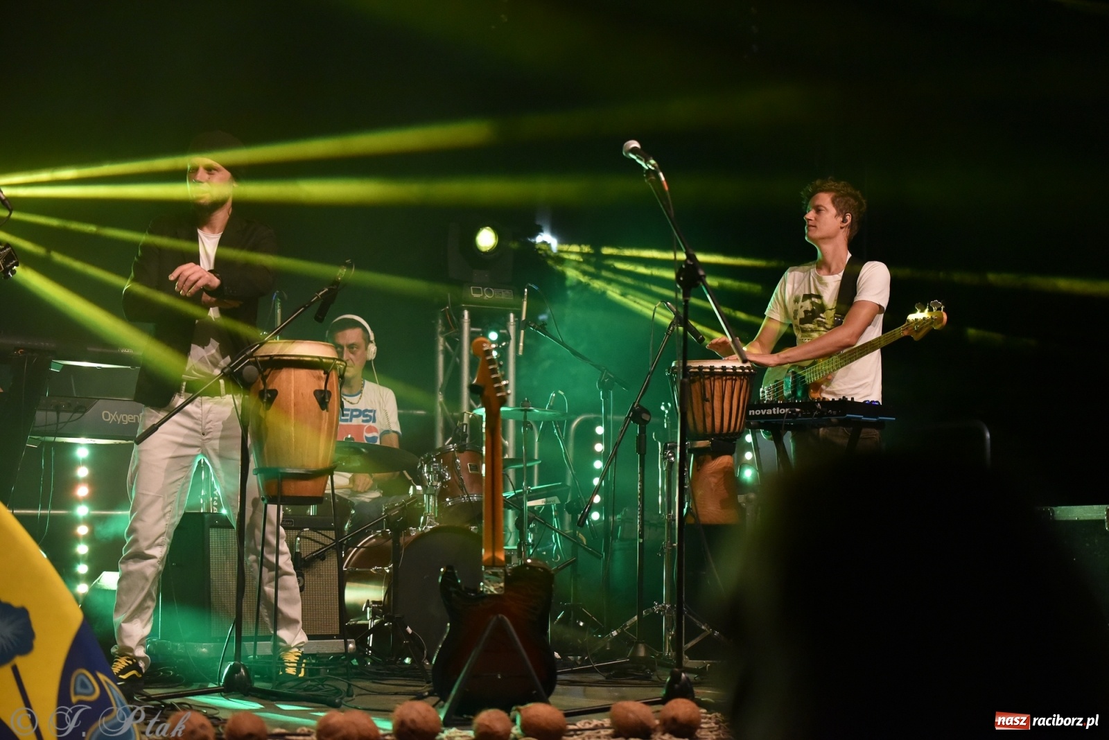 Zdjęcie w galerii na portalu naszraciborz.pl: Nad Odrą jak na Jamajce. Dni Raciborza w rytmach reggae wiadomości z regionu