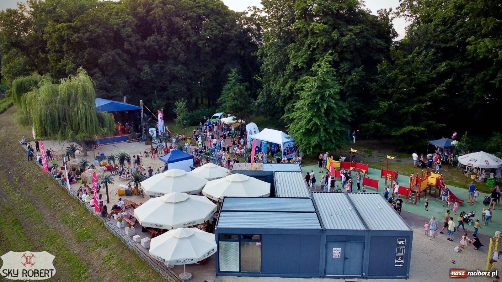 Zdjęcie w galerii na portalu naszraciborz.pl: Nad Odrą jak na Jamajce. Dni Raciborza w rytmach reggae wiadomości z regionu