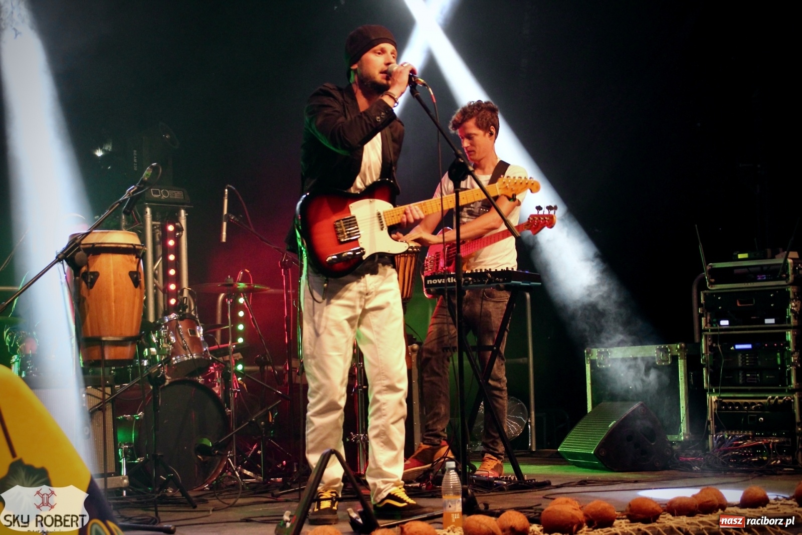 Zdjęcie w galerii na portalu naszraciborz.pl: Nad Odrą jak na Jamajce. Dni Raciborza w rytmach reggae wiadomości z regionu