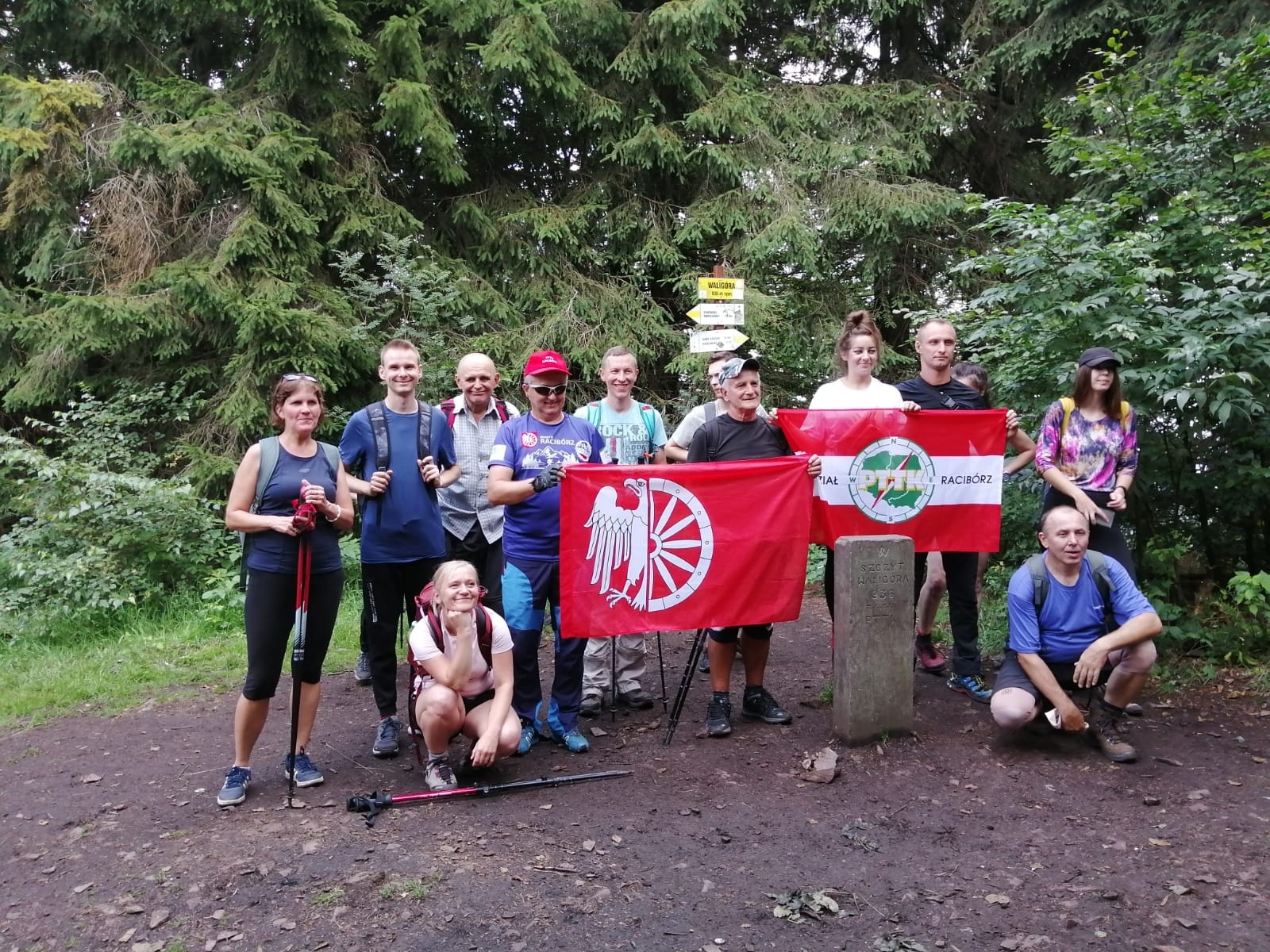 Zdjęcie w galerii na portalu naszraciborz.pl: Borowa i Waligóra - raciborzanie na szlakach koło Wałbrzycha wiadomości z regionu