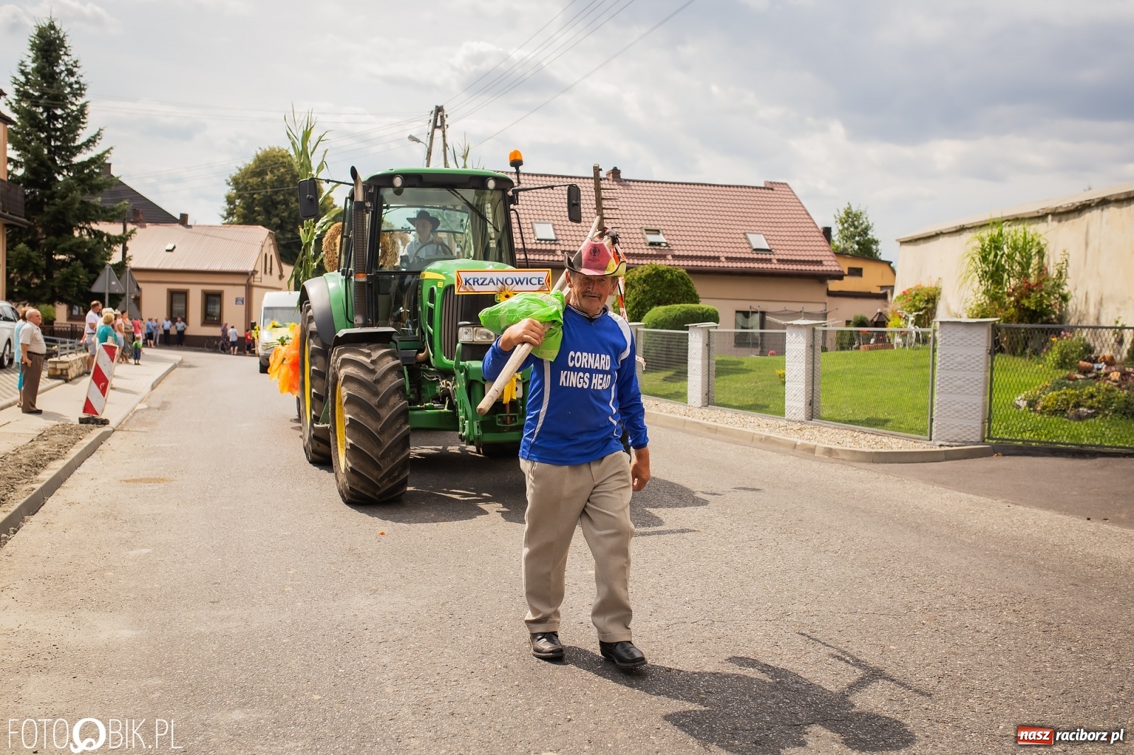 Zdjęcie w galerii na portalu naszraciborz.pl: My pandemii się nie boimy. Dożynki w Krzanowicach wiadomości z regionu