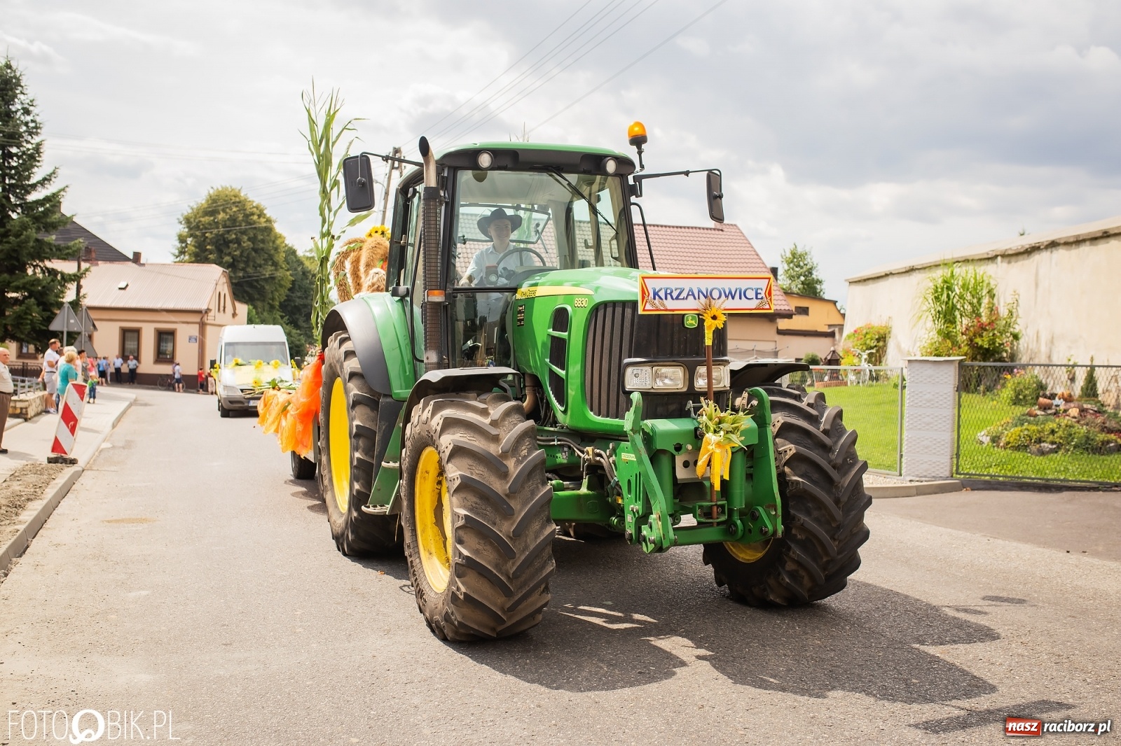 Zdjęcie w galerii na portalu naszraciborz.pl: My pandemii się nie boimy. Dożynki w Krzanowicach wiadomości z regionu