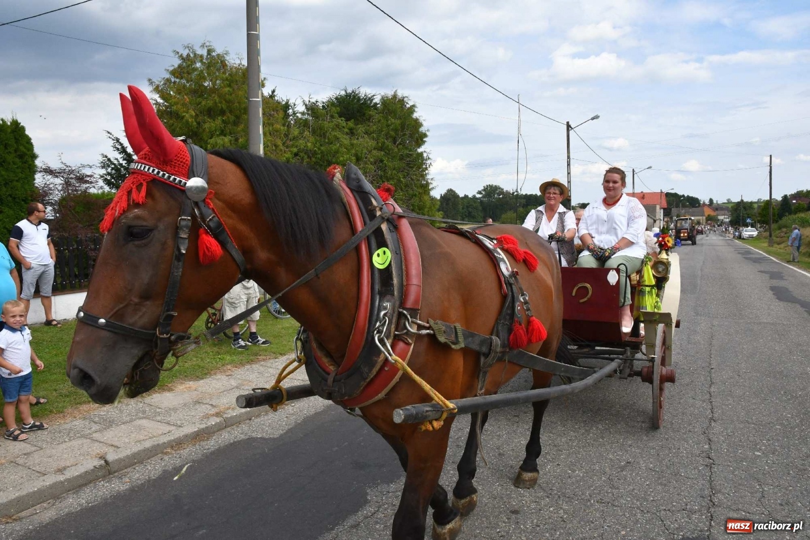 Zdjęcie w galerii na portalu naszraciborz.pl: Słoneczny patrol na dożynkach w Bolesławiu wiadomości z regionu