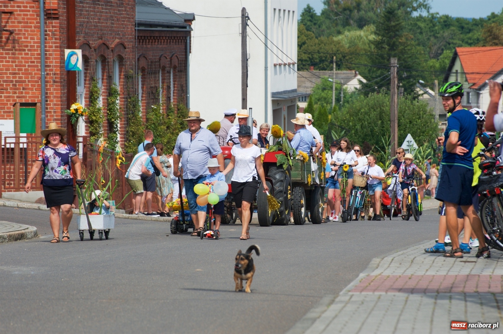 Zdjęcie w galerii na portalu naszraciborz.pl: Słoneczny patrol na dożynkach w Bolesławiu wiadomości z regionu