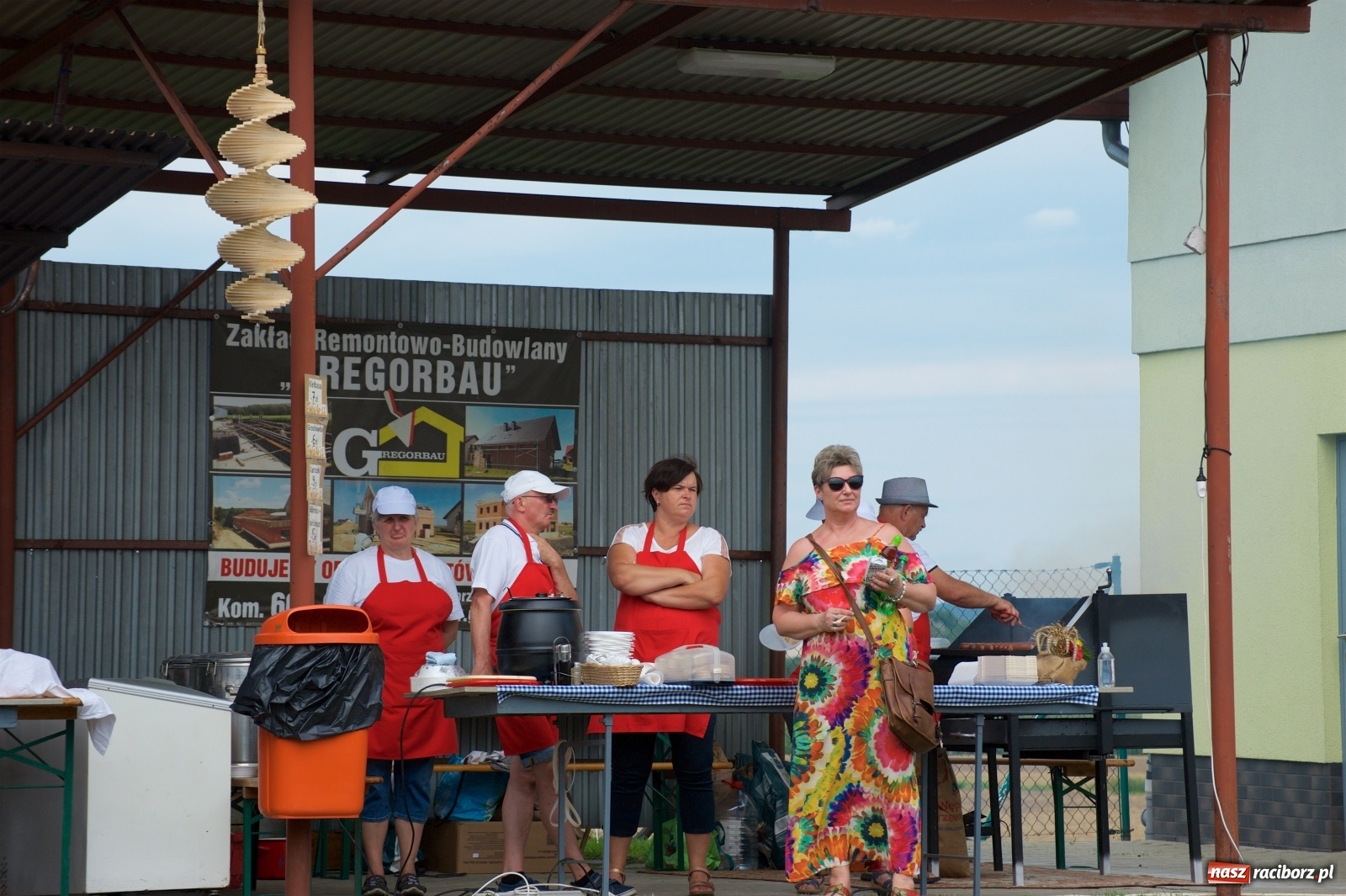 Zdjęcie w galerii na portalu naszraciborz.pl: Słoneczny patrol na dożynkach w Bolesławiu wiadomości z regionu