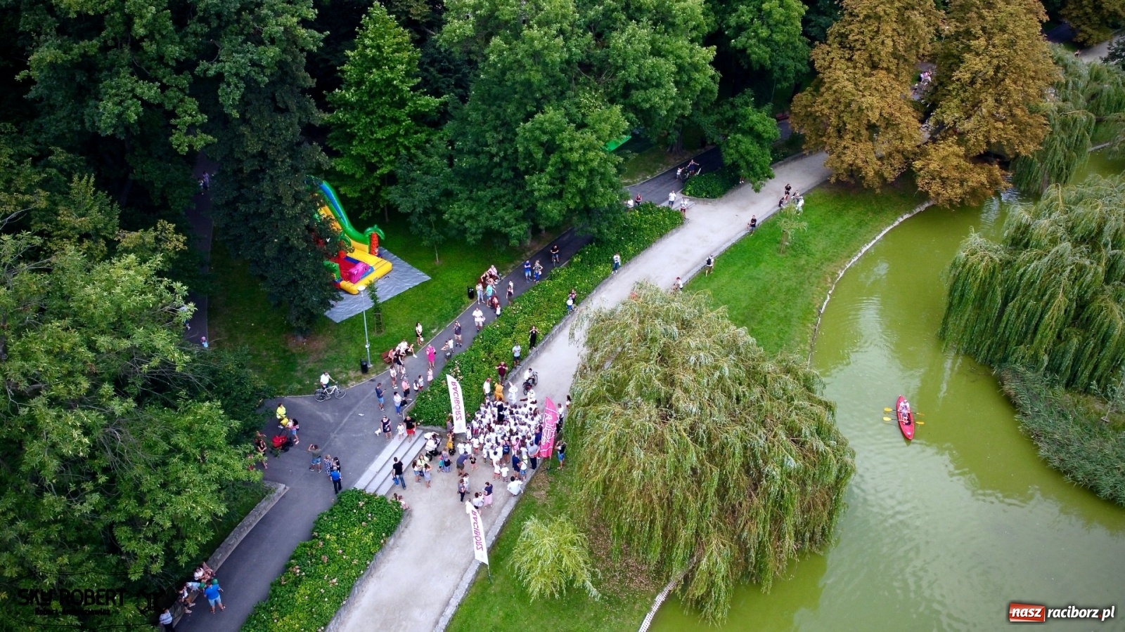 Zdjęcie w galerii na portalu naszraciborz.pl: Rozbiegany Racibórz. Run Kids na święto miasta [FOTO] wiadomości z regionu